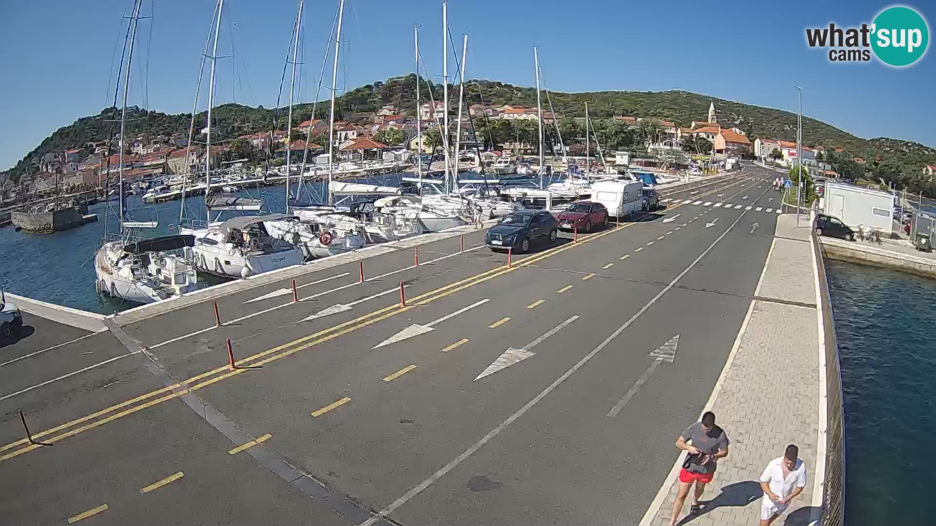 Dalmatia Tkon Ferry – webcams Croatia