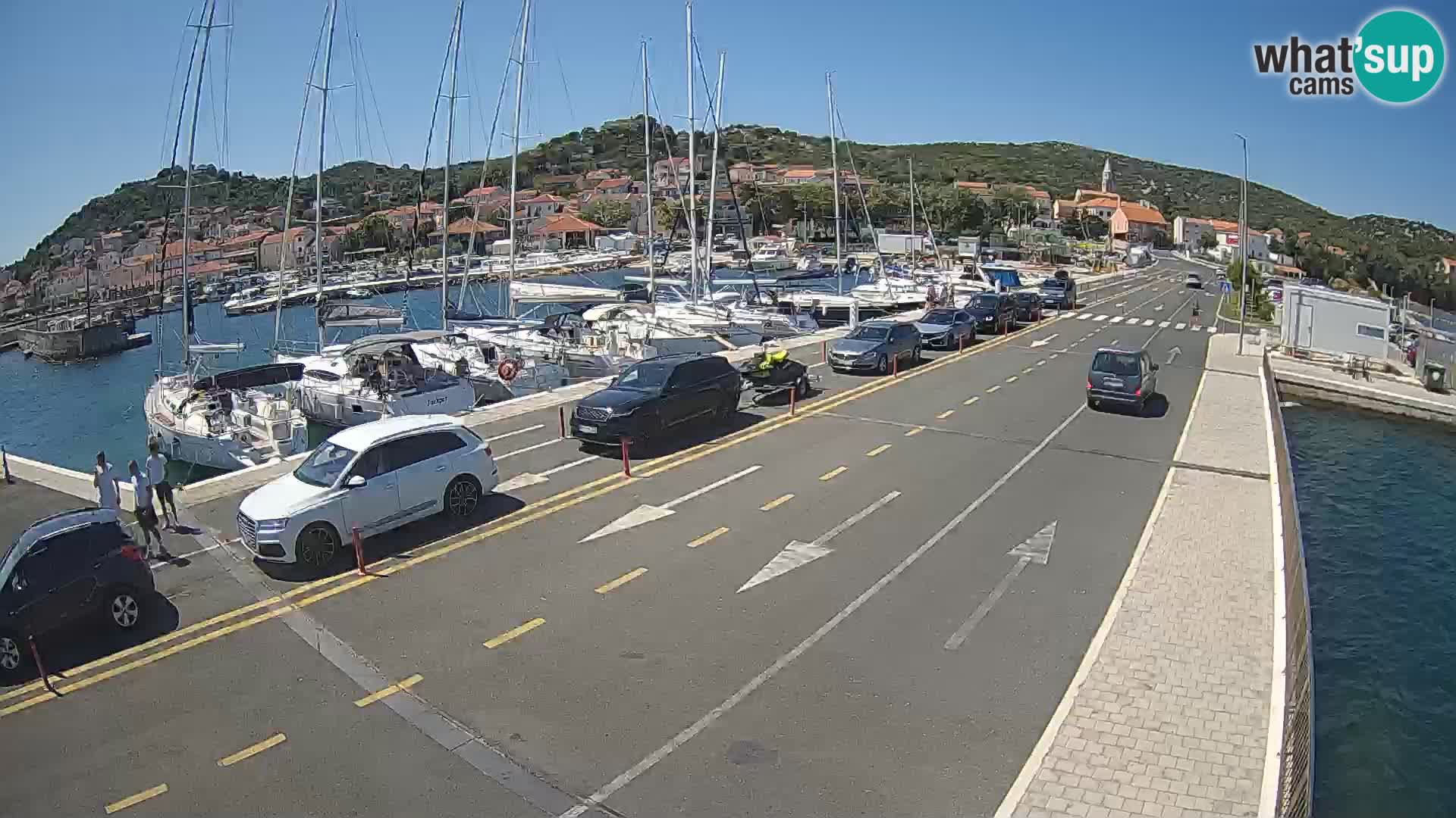 Dalmatia Tkon Ferry – webcams Croatia