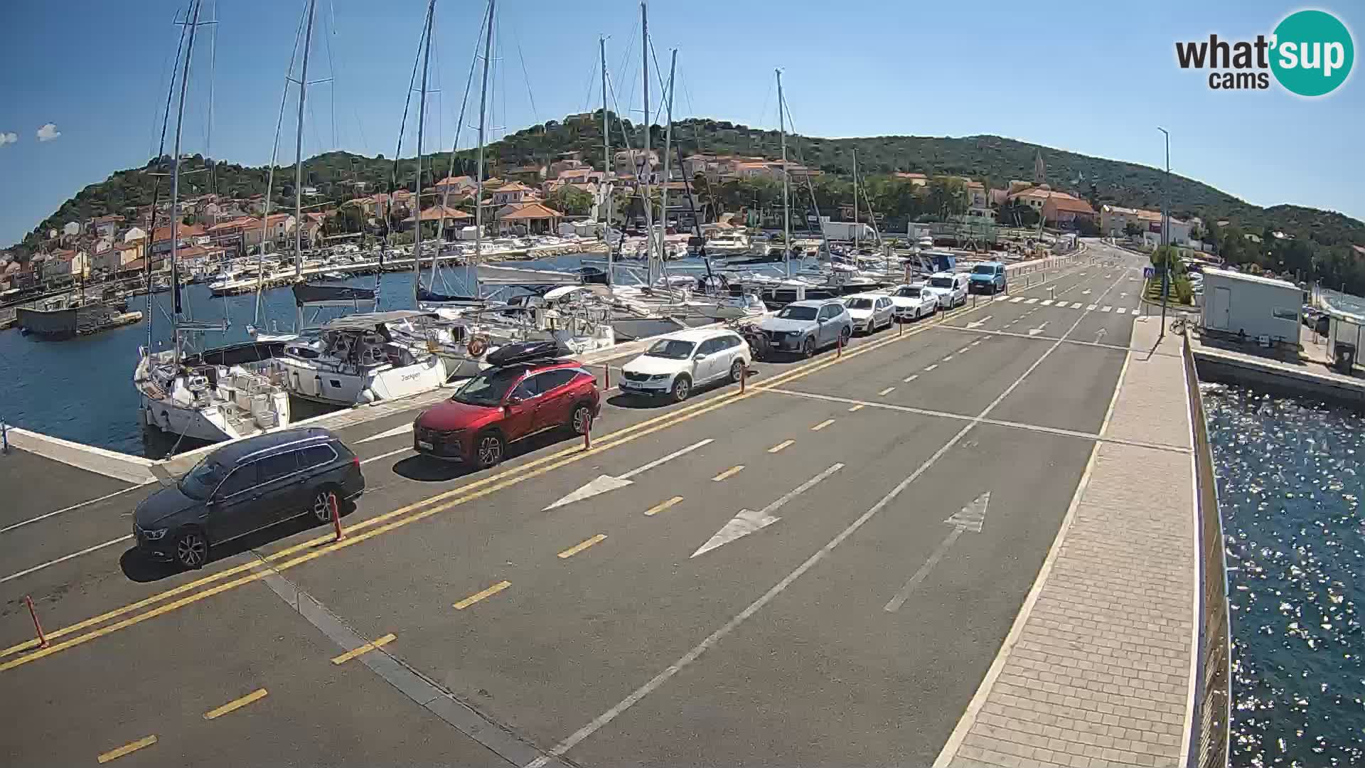 Dalmacija Trajekt Tkon – spletne kamere Hrvaška