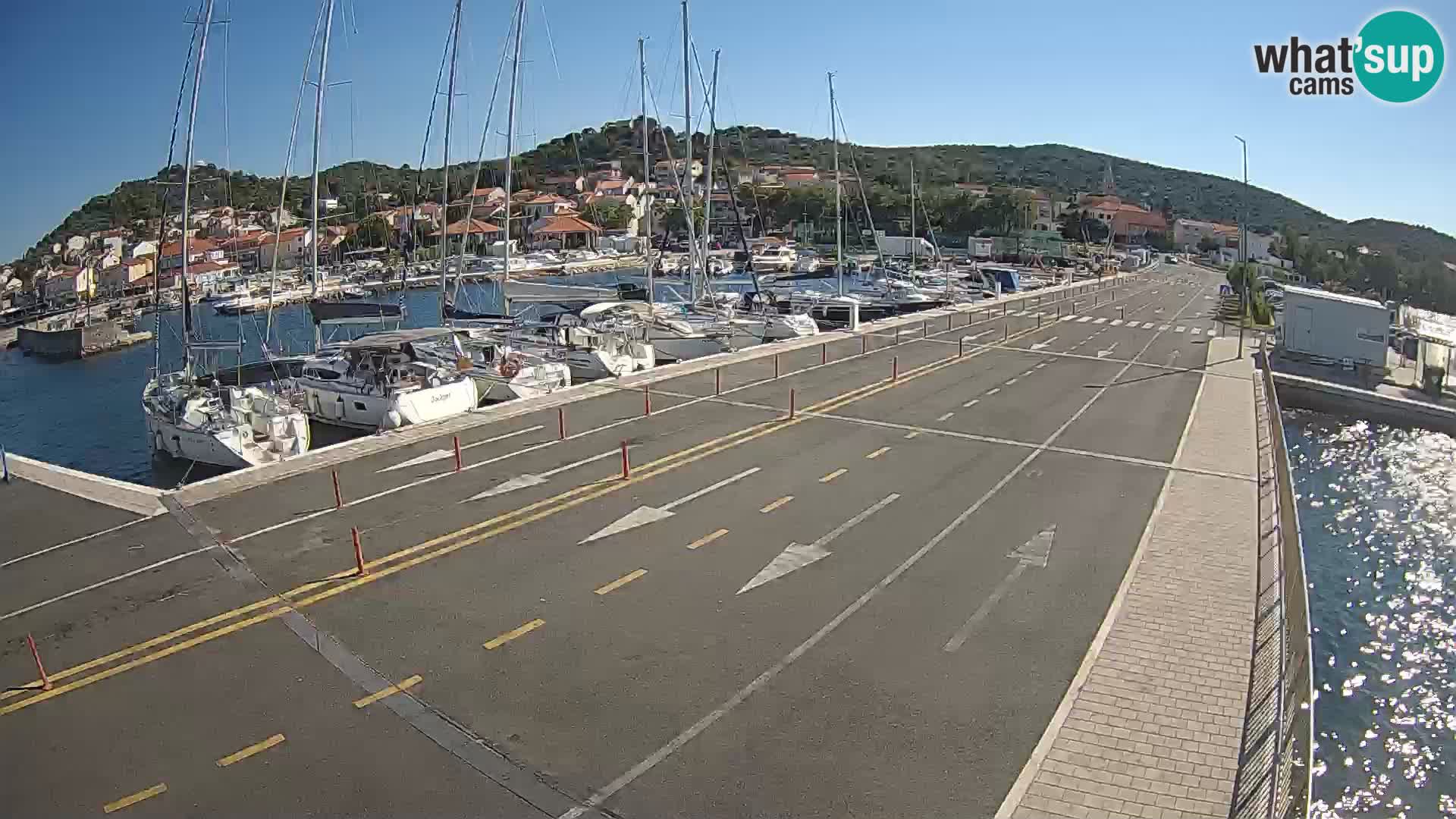 Dalmacija Trajekt Tkon – spletne kamere Hrvaška