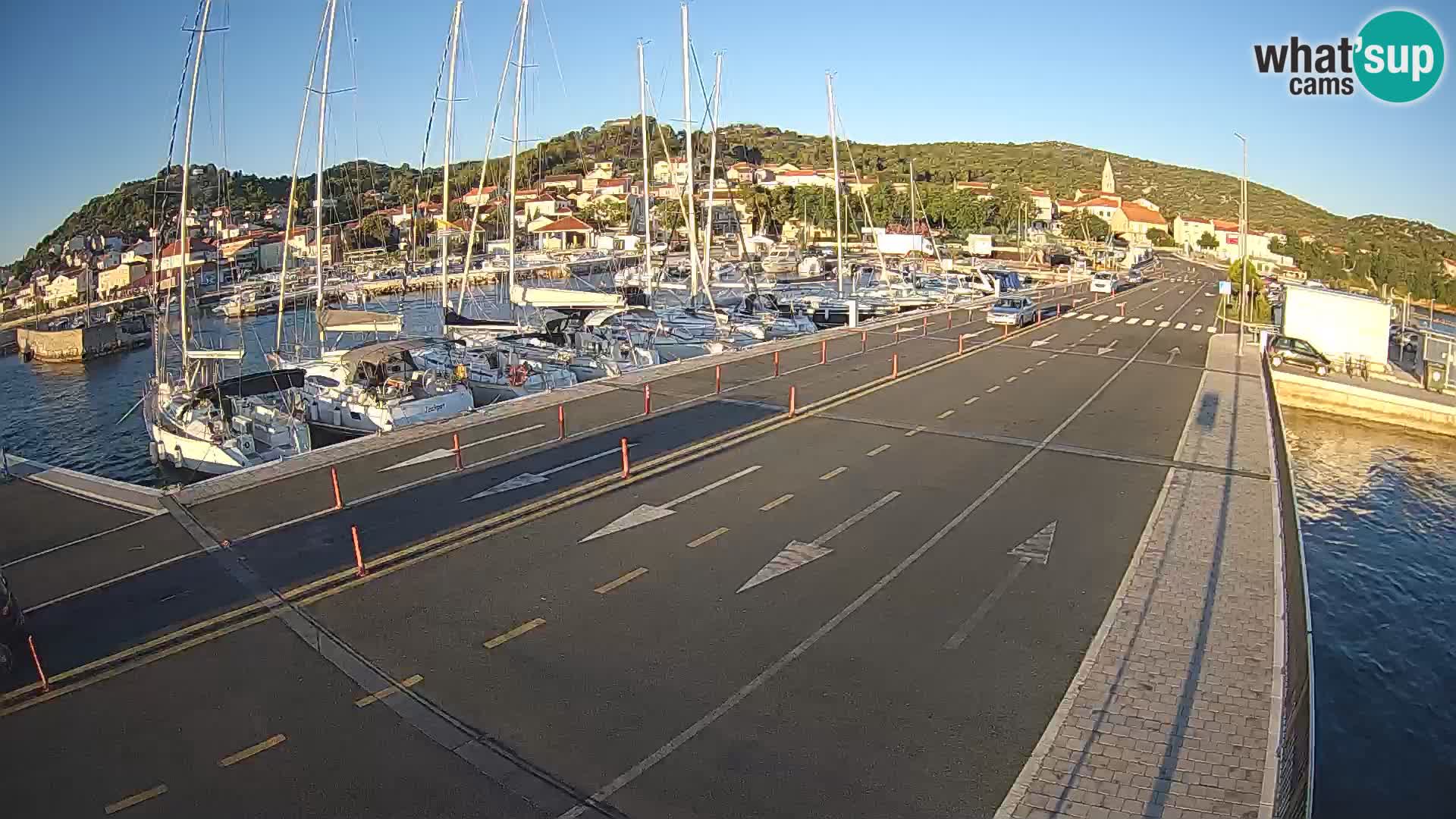 Dalmatia Tkon Ferry – webcams Croatia