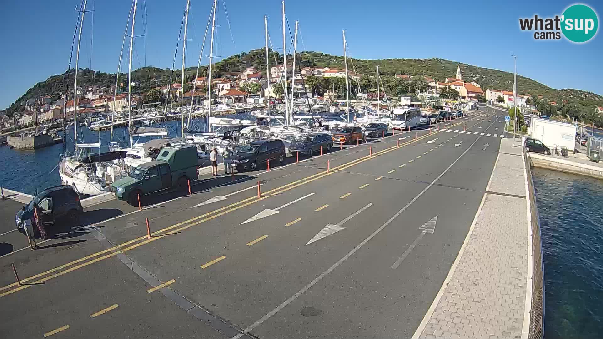 Dalmacija Trajekt Tkon – spletne kamere Hrvaška