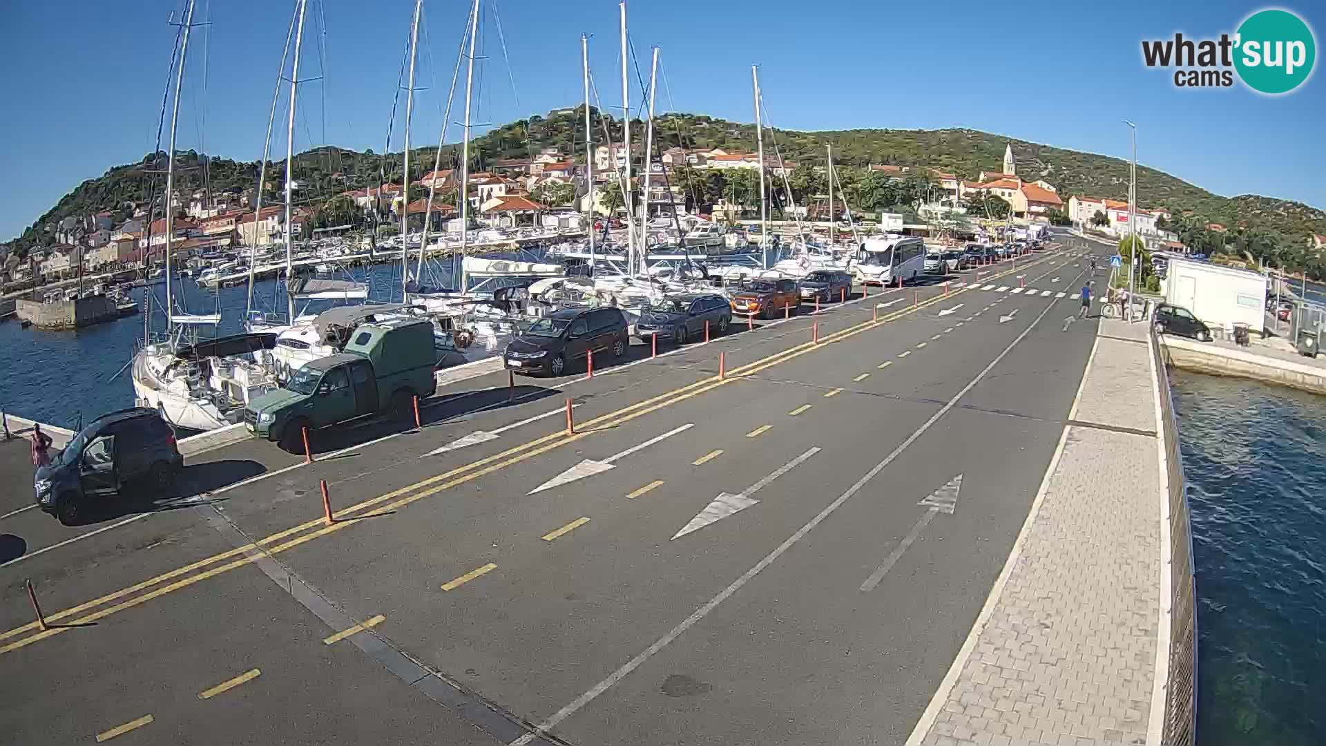 Dalmacija Trajekt Tkon – spletne kamere Hrvaška