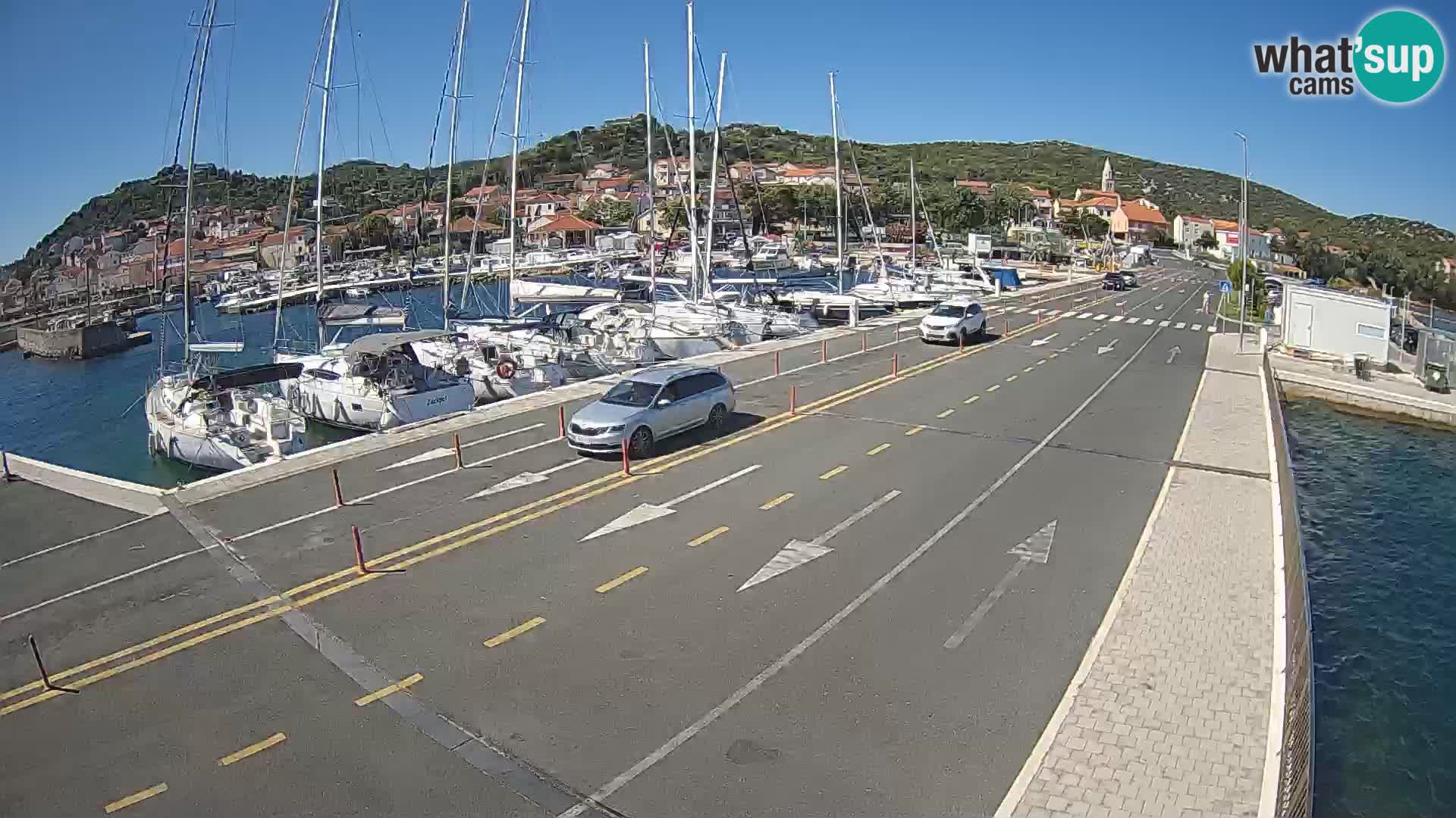 Dalmacija Trajekt Tkon – spletne kamere Hrvaška