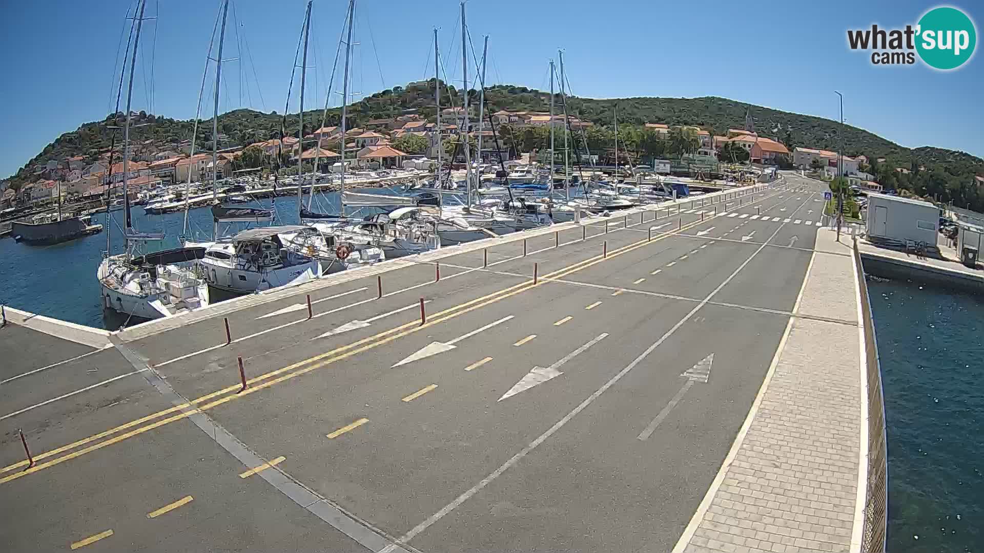 Dalmacija Trajekt Tkon – spletne kamere Hrvaška