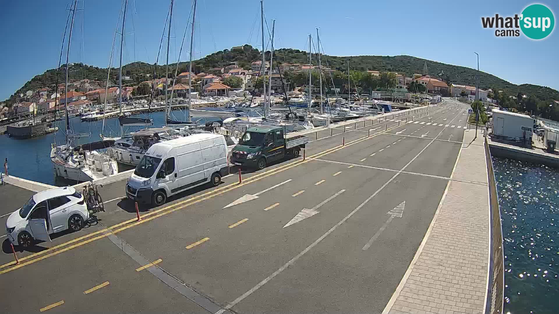 Dalmacija Trajekt Tkon – spletne kamere Hrvaška