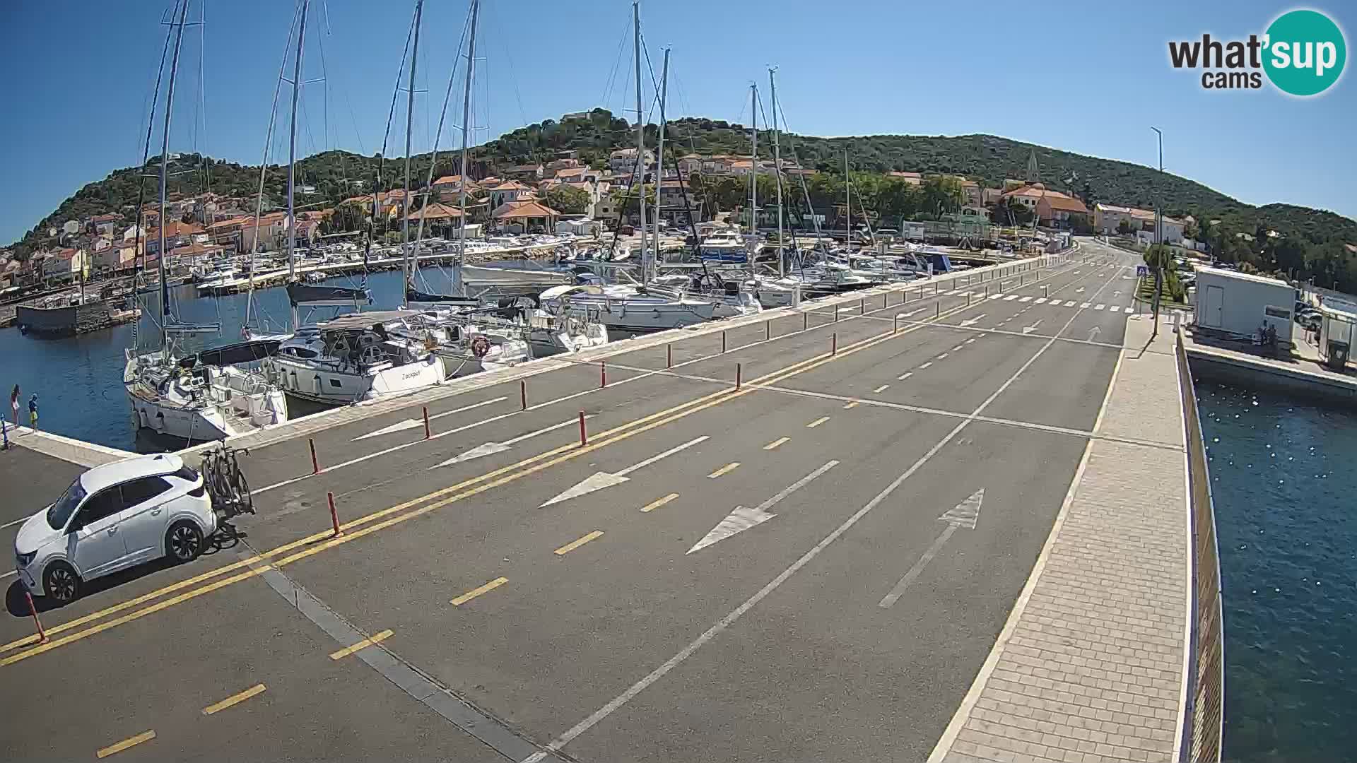 Dalmatia Tkon Ferry – webcams Croatia