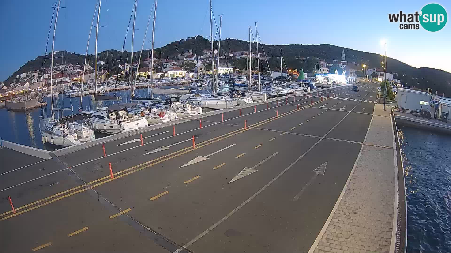 Dalmatia Tkon Ferry – webcams Croatia