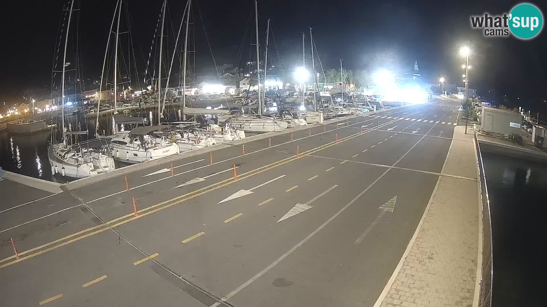 Dalmazia traghetto Tkon – webcam Croazia