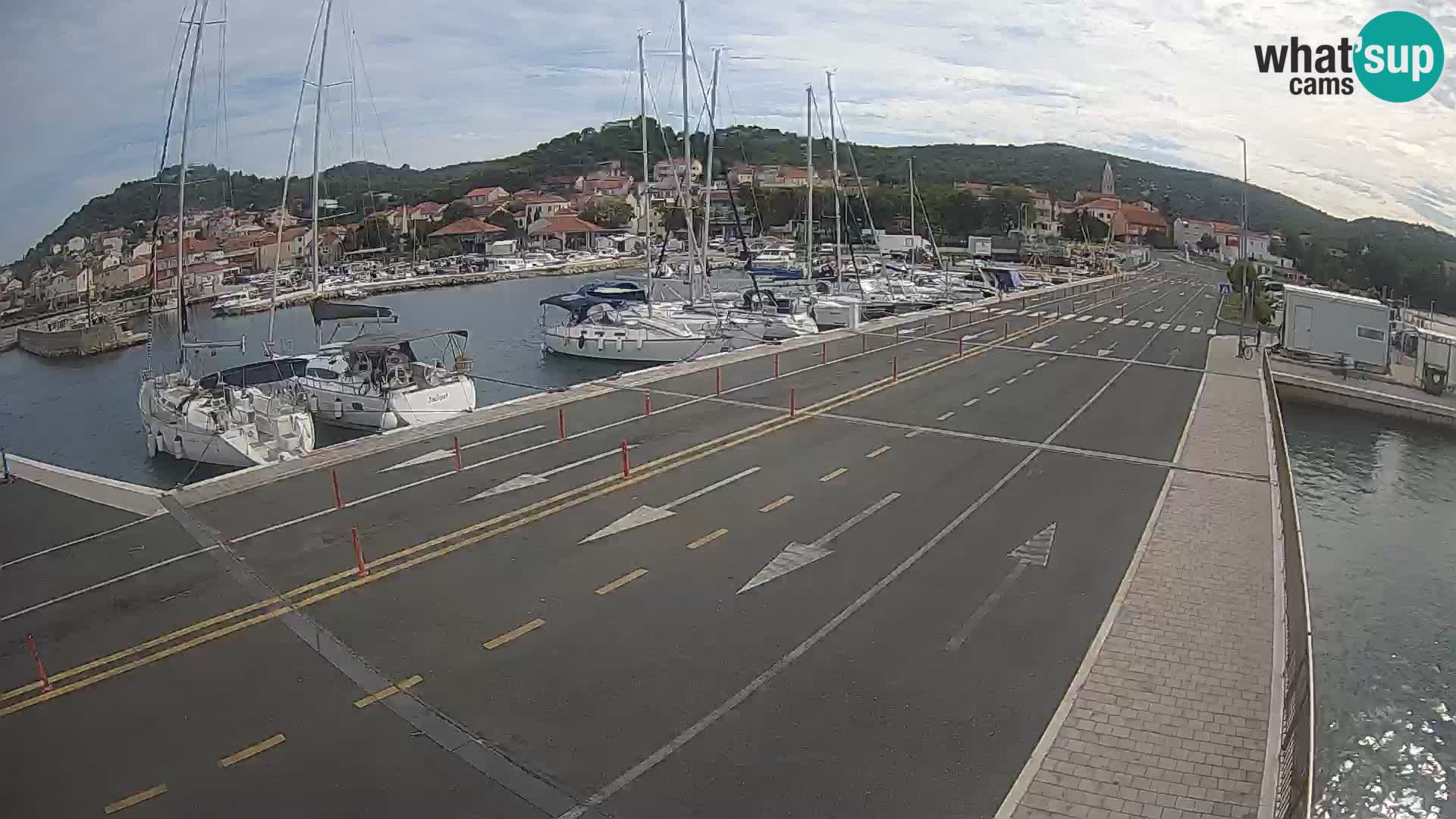 Dalmatia Tkon Ferry – webcams Croatia