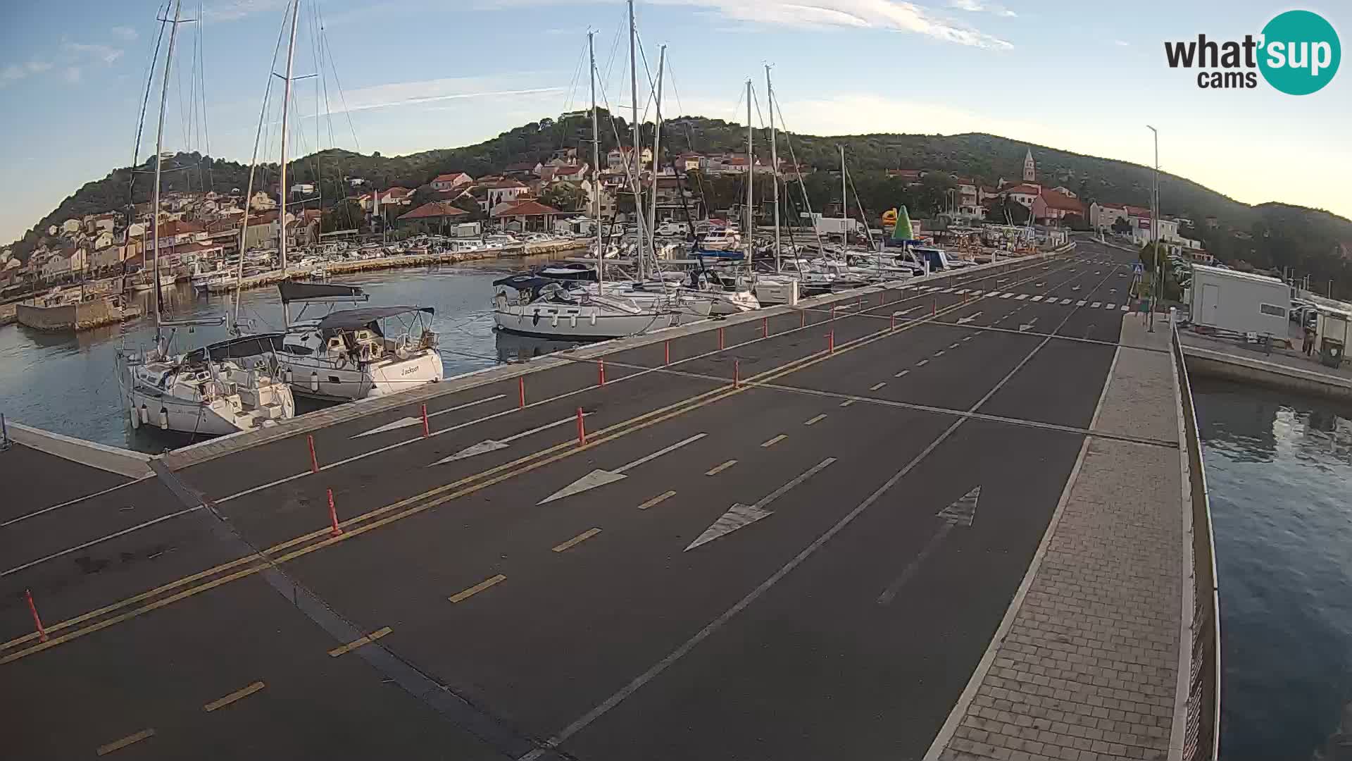 Dalmatia Tkon Ferry – webcams Croatia