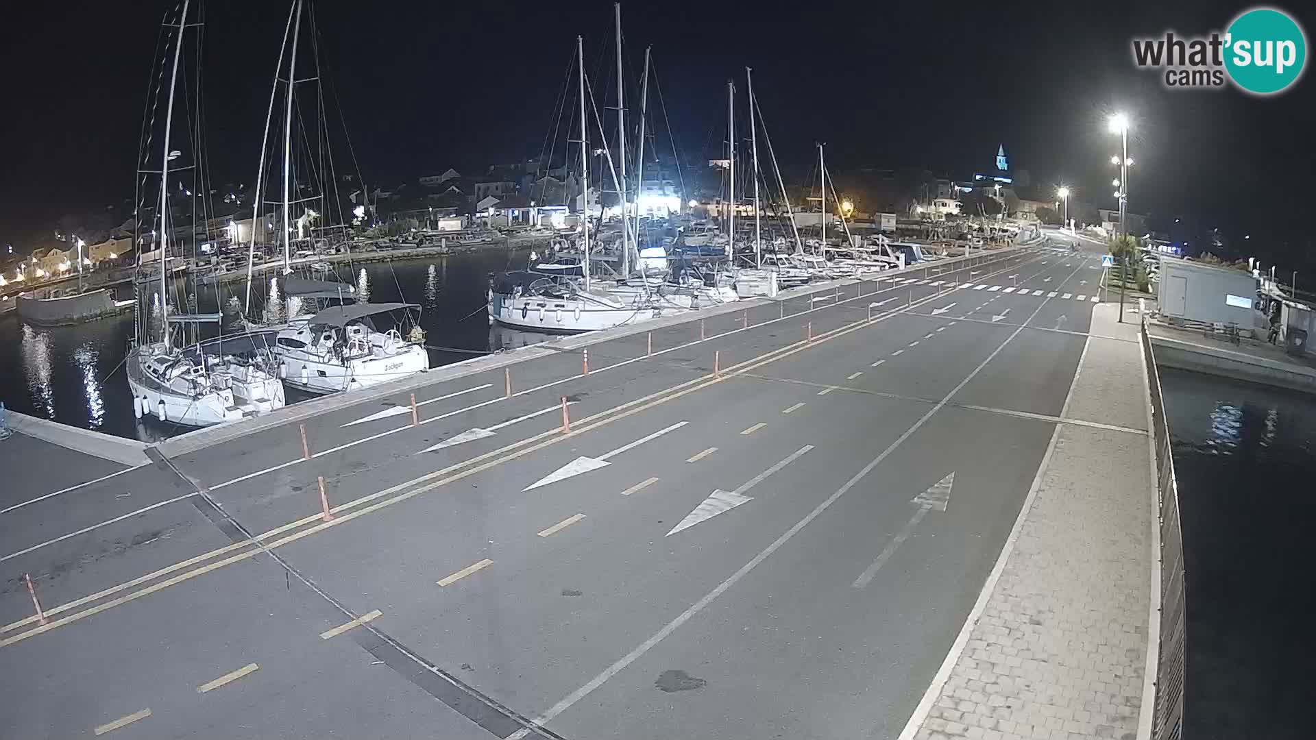 Dalmatia Tkon Ferry – webcams Croatia