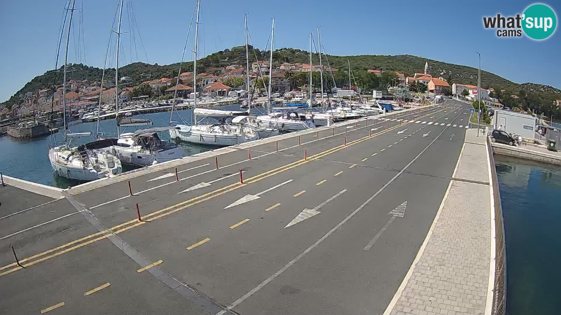 Dalmazia traghetto Tkon – webcam Croazia