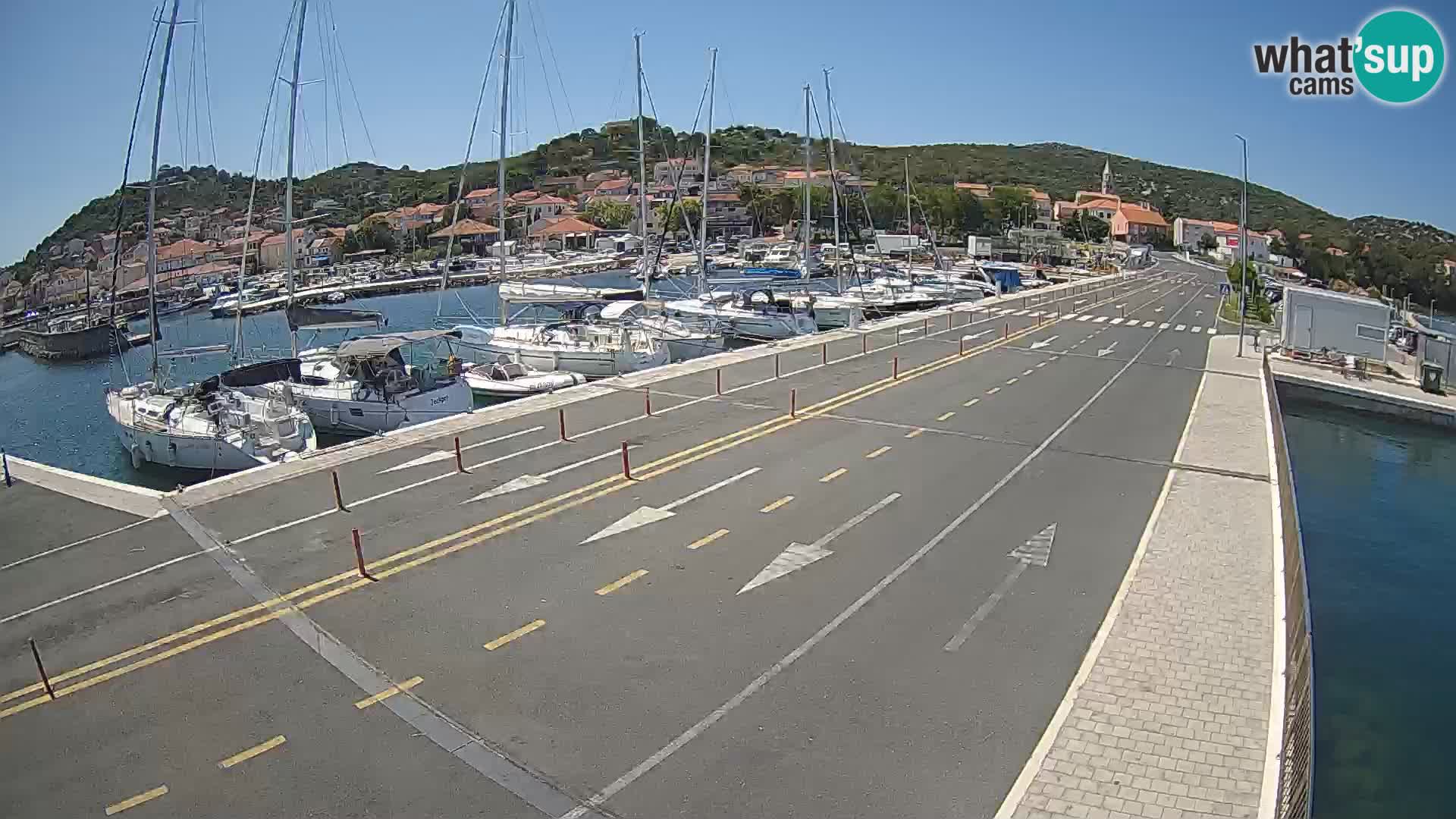 Dalmacija Trajekt Tkon – spletne kamere Hrvaška