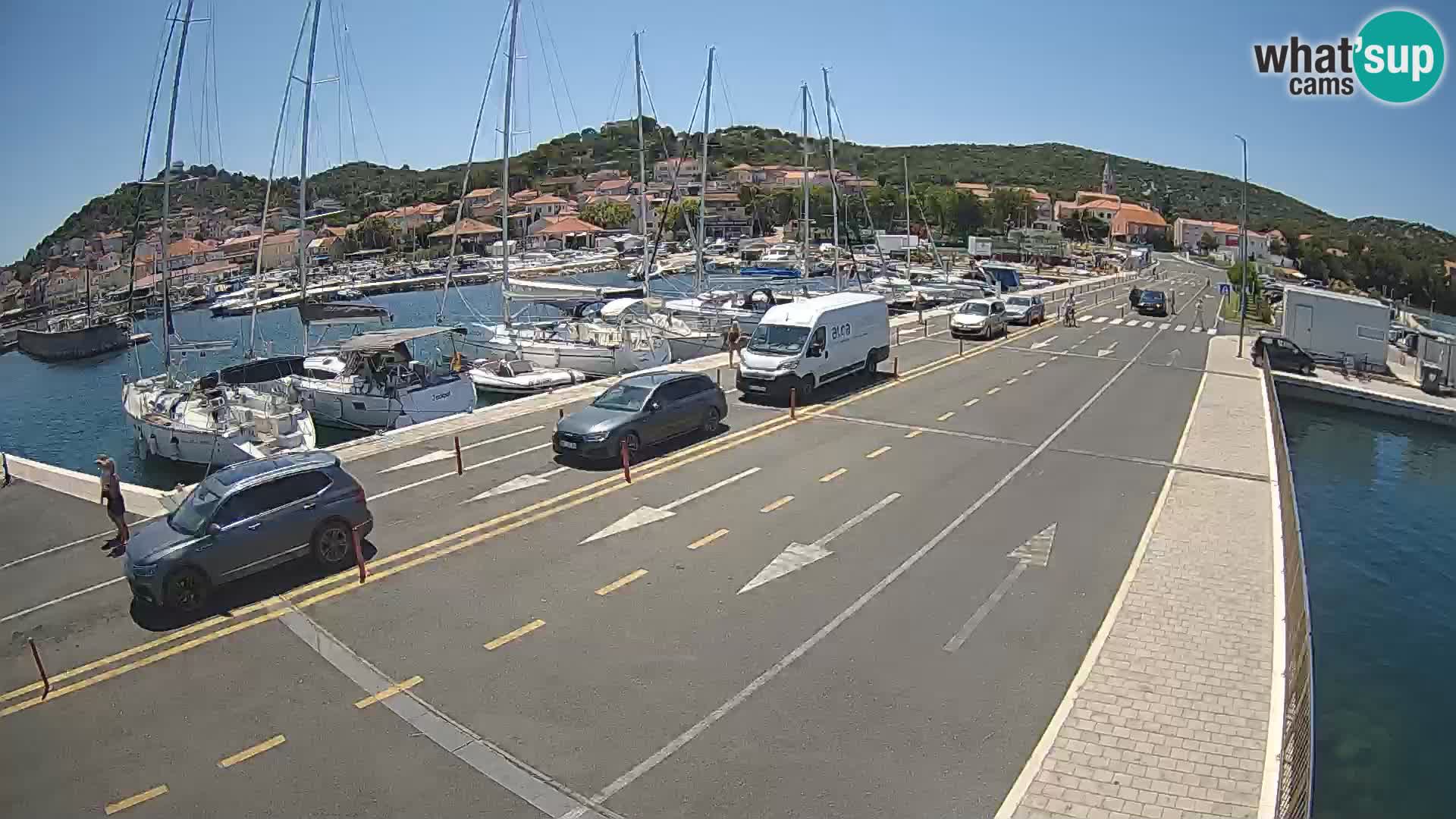 Dalmacija Trajekt Tkon – spletne kamere Hrvaška