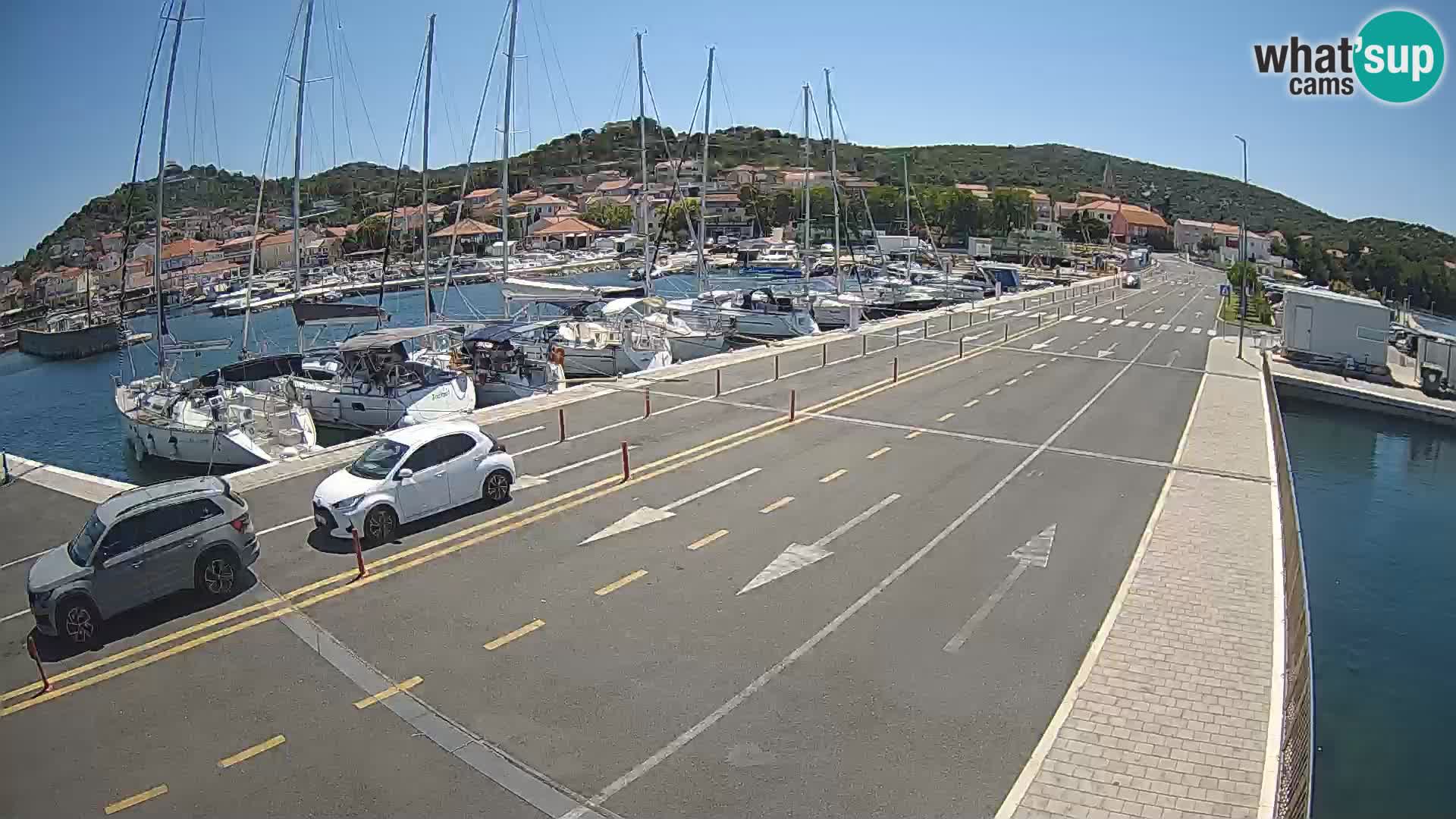 Dalmacija Trajekt Tkon – spletne kamere Hrvaška