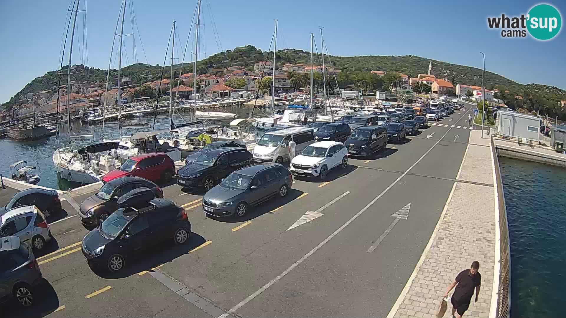 Dalmazia traghetto Tkon – webcam Croazia