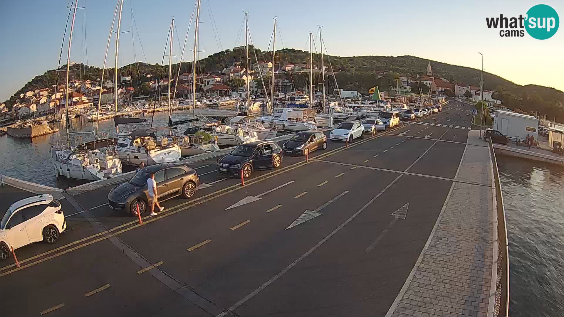 Dalmatien Tkon Fähre – Webcams Kroatien