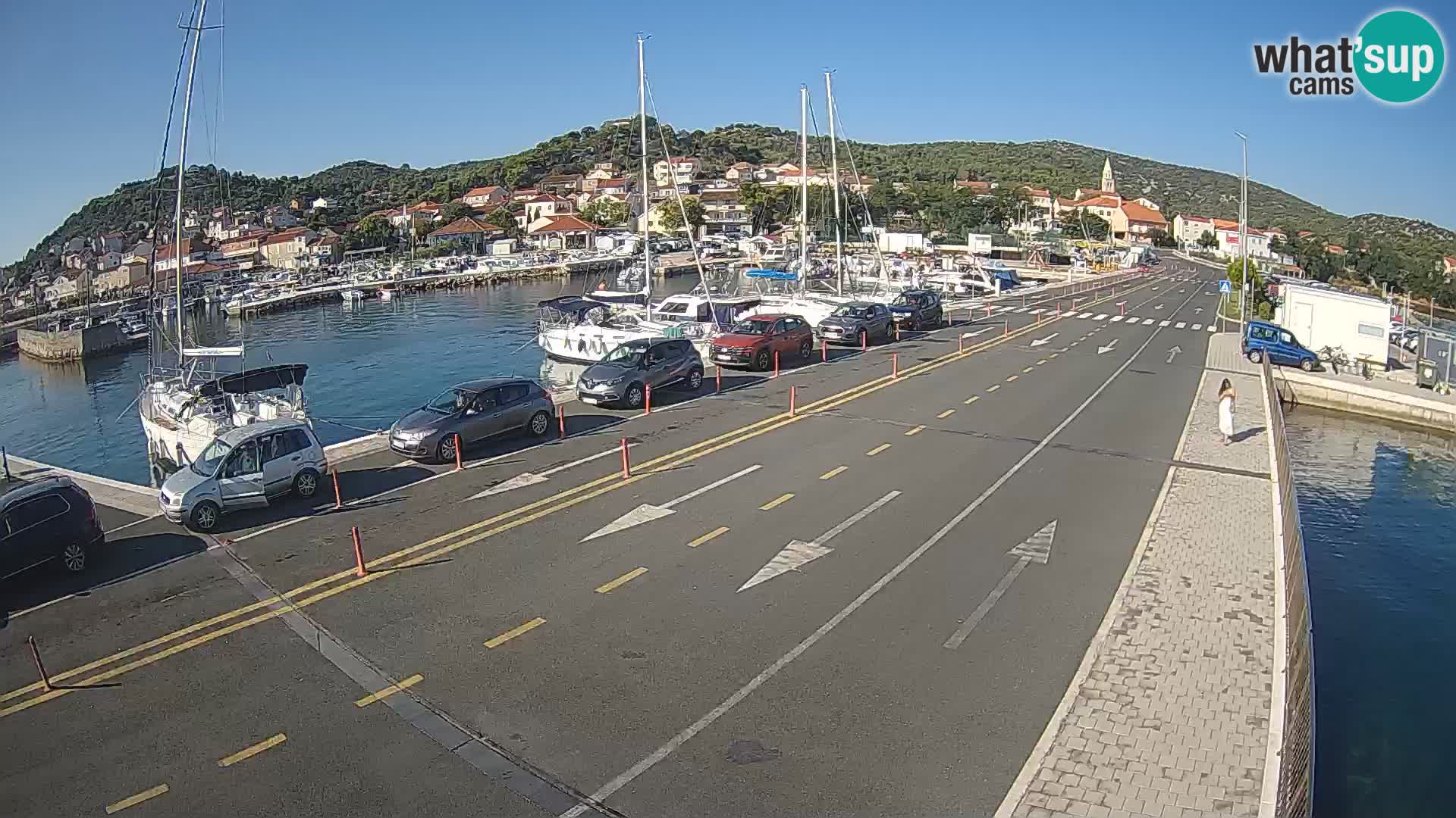 Dalmatien Tkon Fähre – Webcams Kroatien