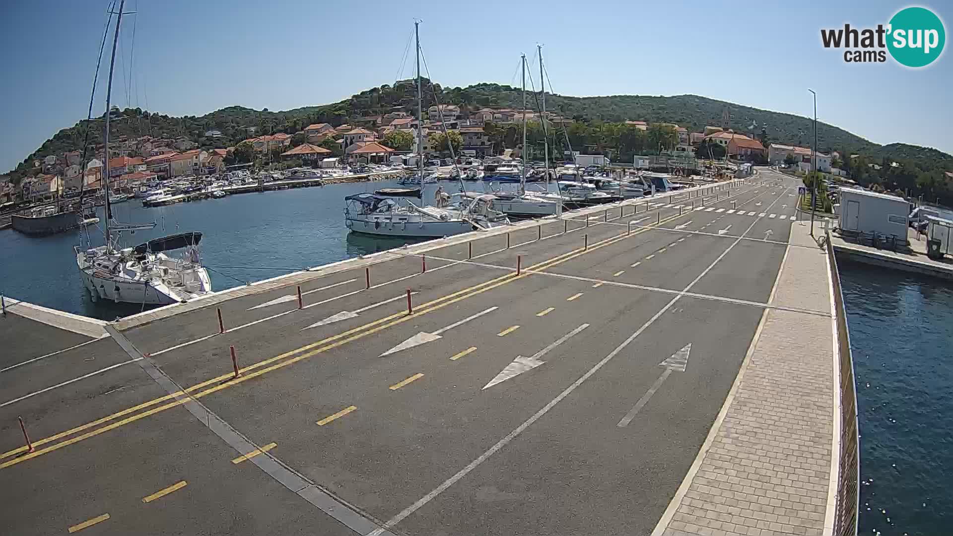 Dalmatien Tkon Fähre – Webcams Kroatien