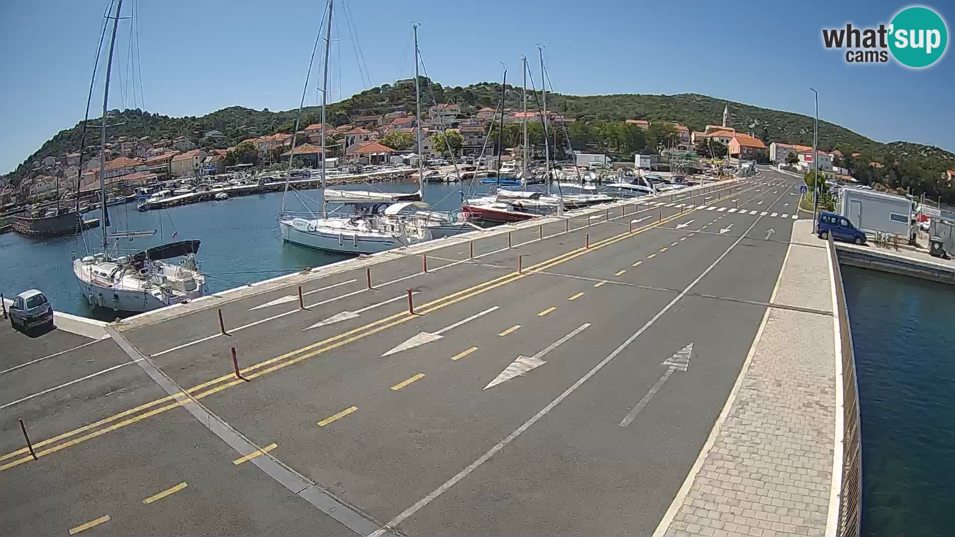 Dalmatia Tkon Ferry – webcams Croatia
