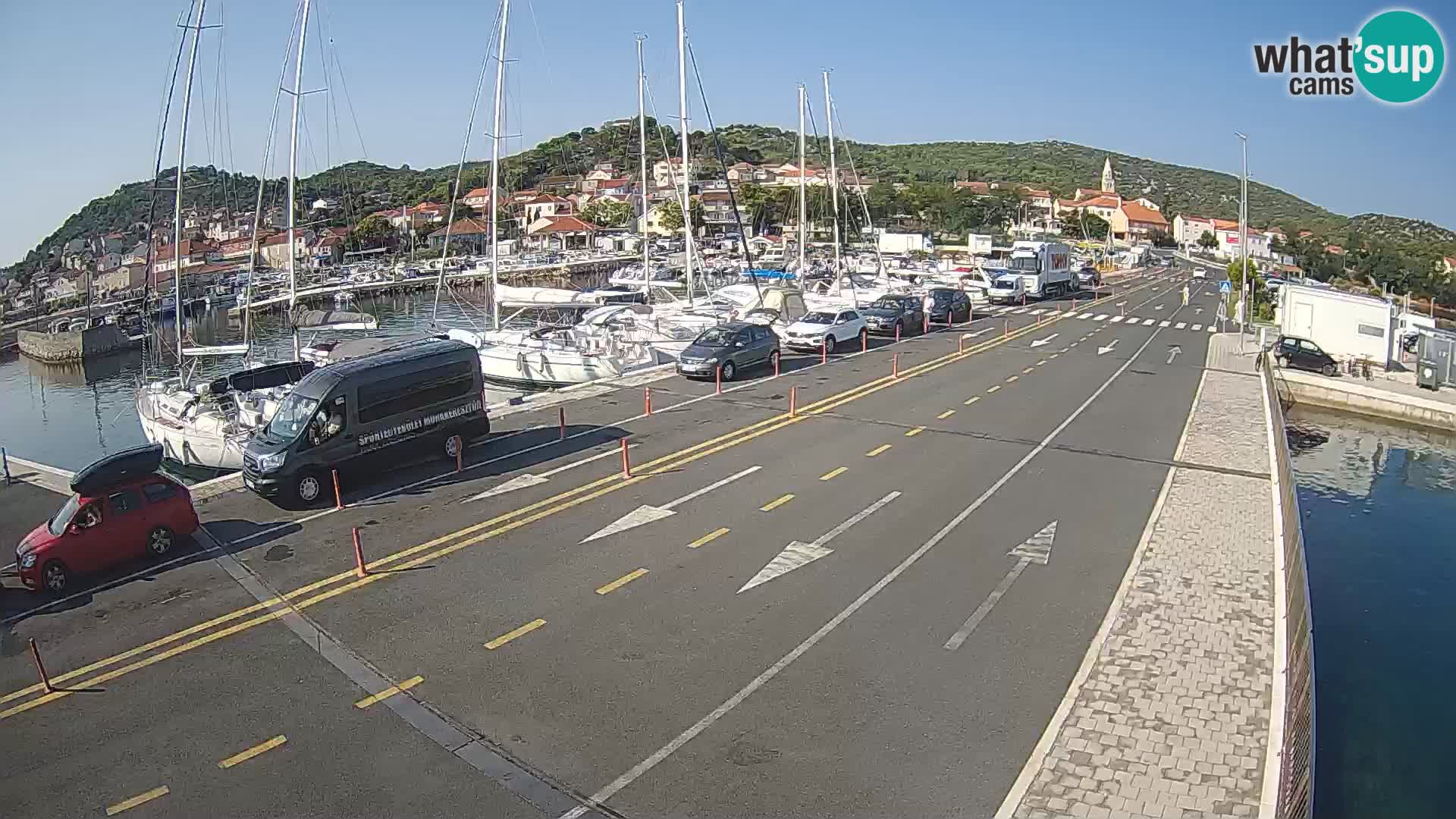 Dalmatia Tkon Ferry – webcams Croatia