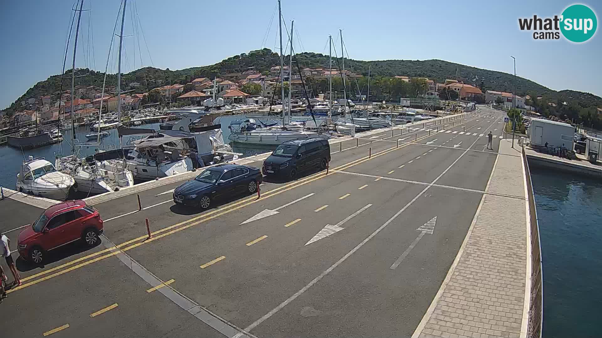Dalmazia traghetto Tkon – webcam Croazia