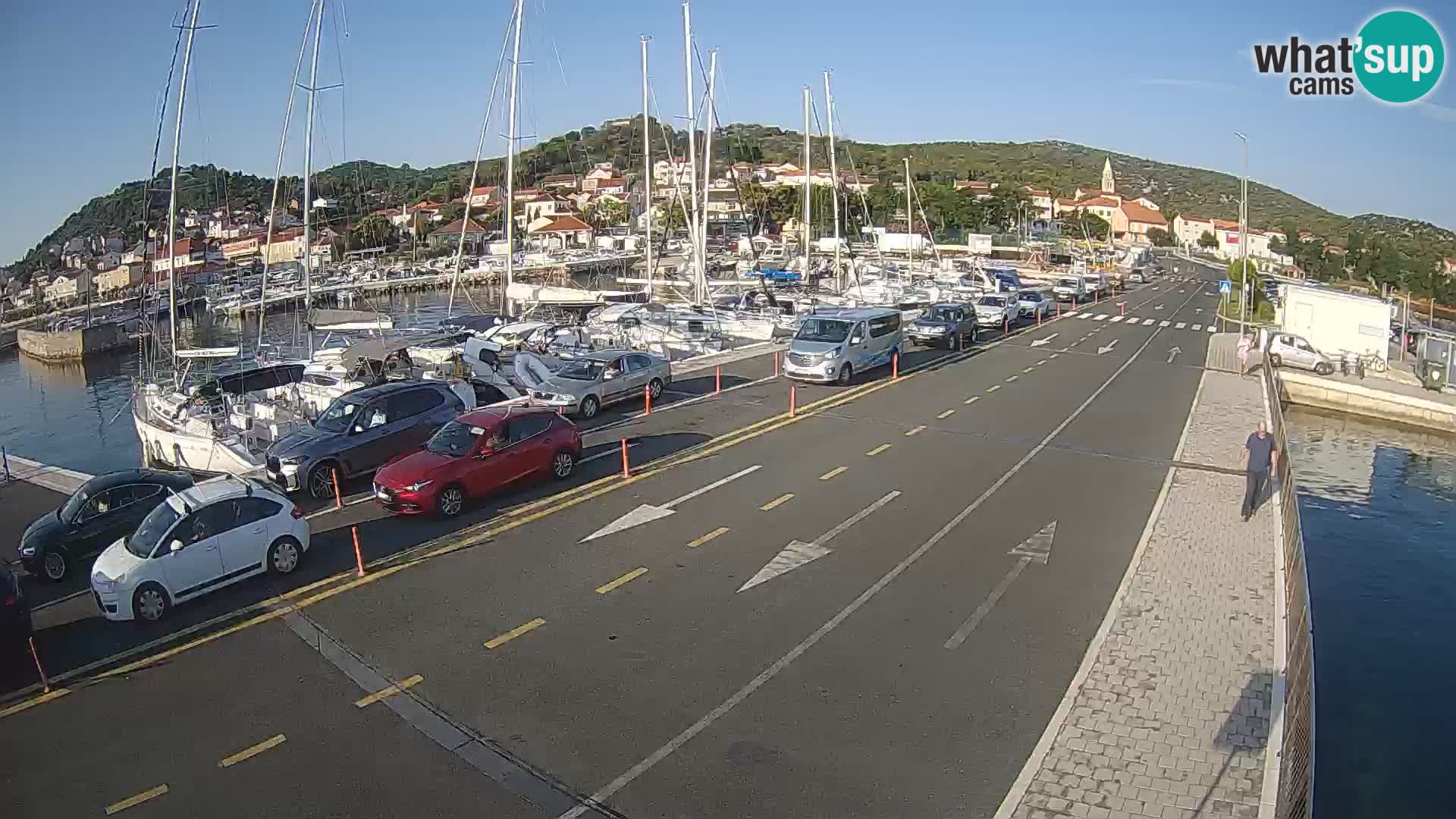 Dalmacija Trajekt Tkon – spletne kamere Hrvaška