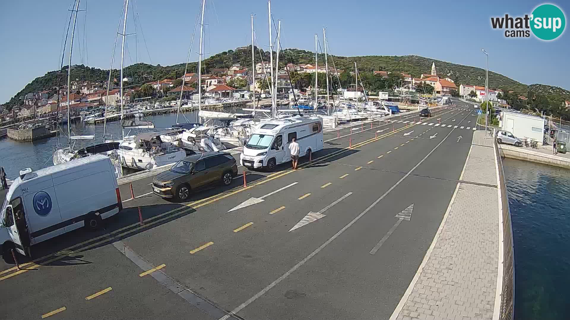 Dalmazia traghetto Tkon – webcam Croazia
