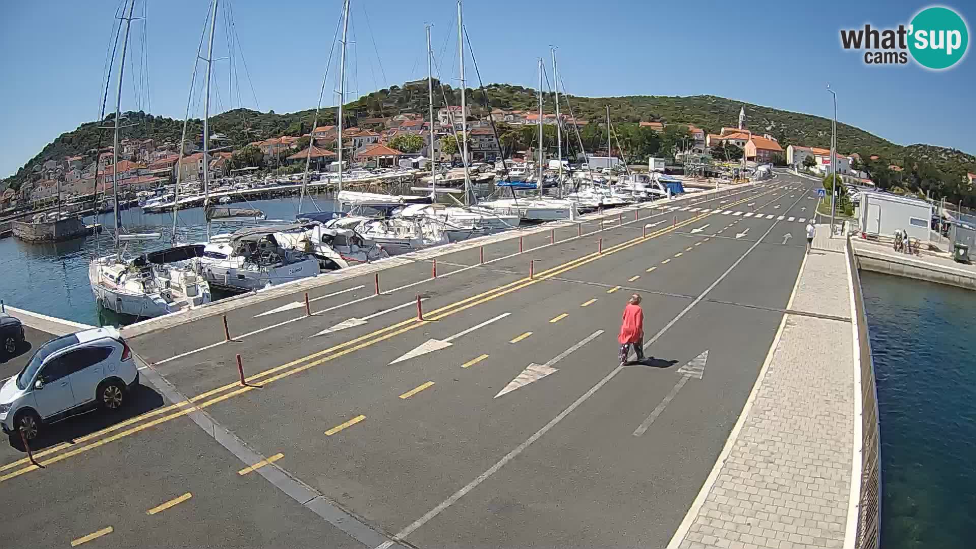 Dalmatien Tkon Fähre – Webcams Kroatien