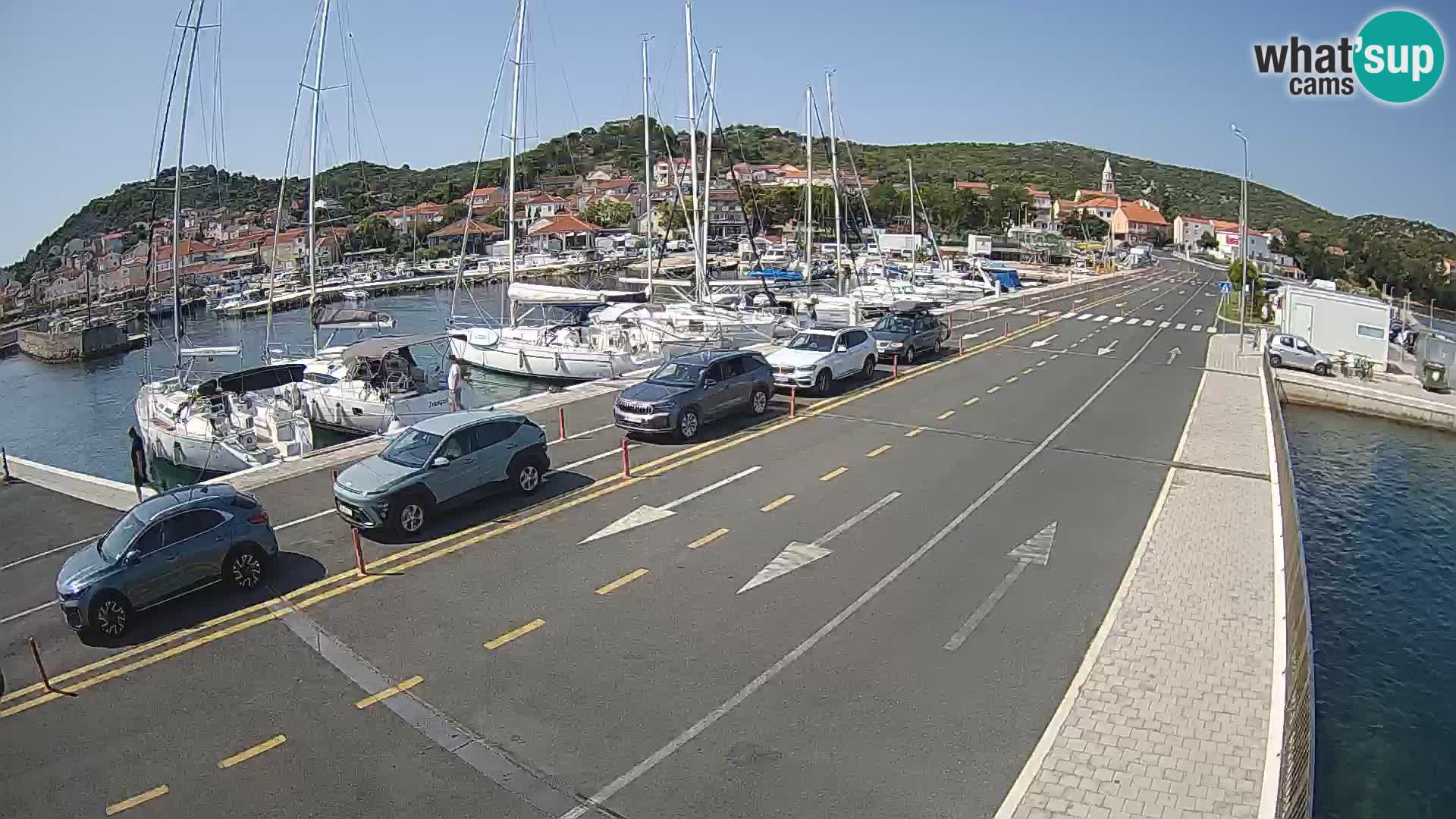 Dalmazia traghetto Tkon – webcam Croazia