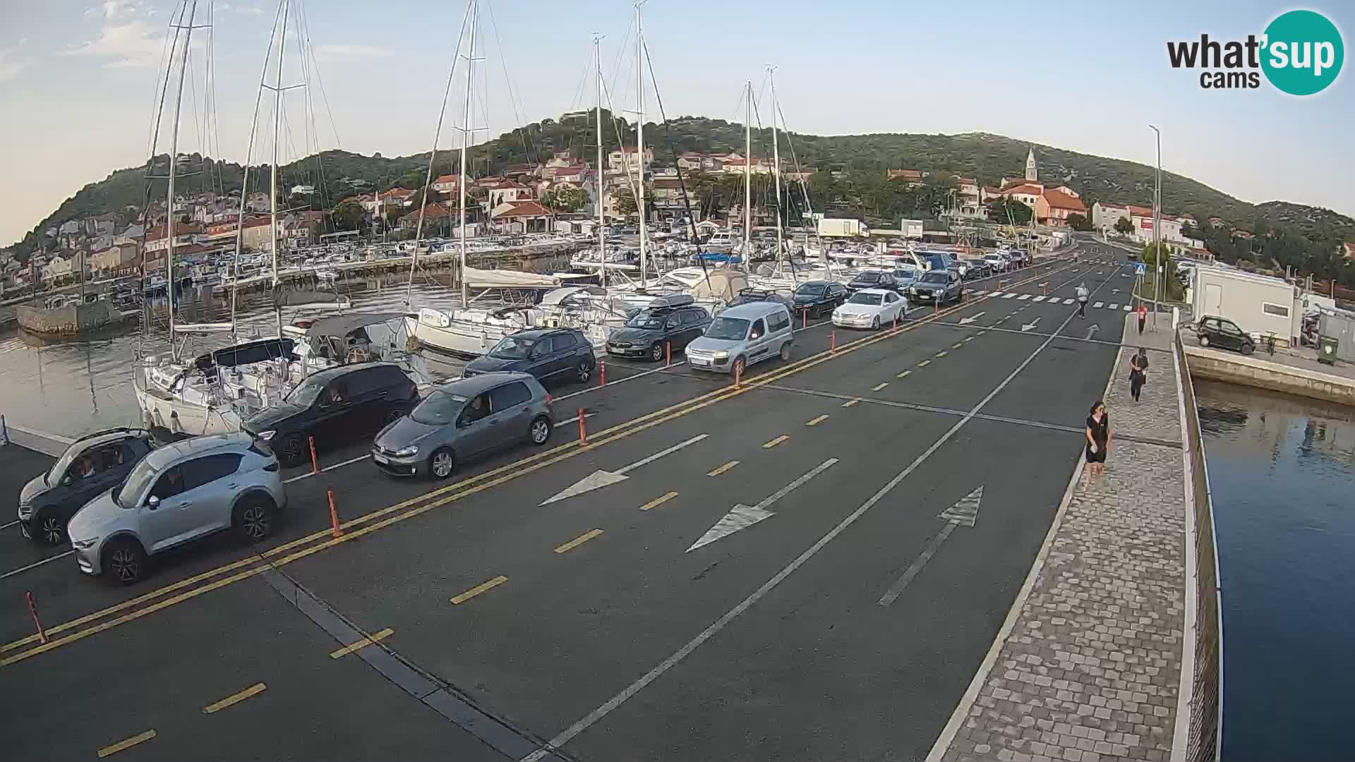 Dalmazia traghetto Tkon – webcam Croazia