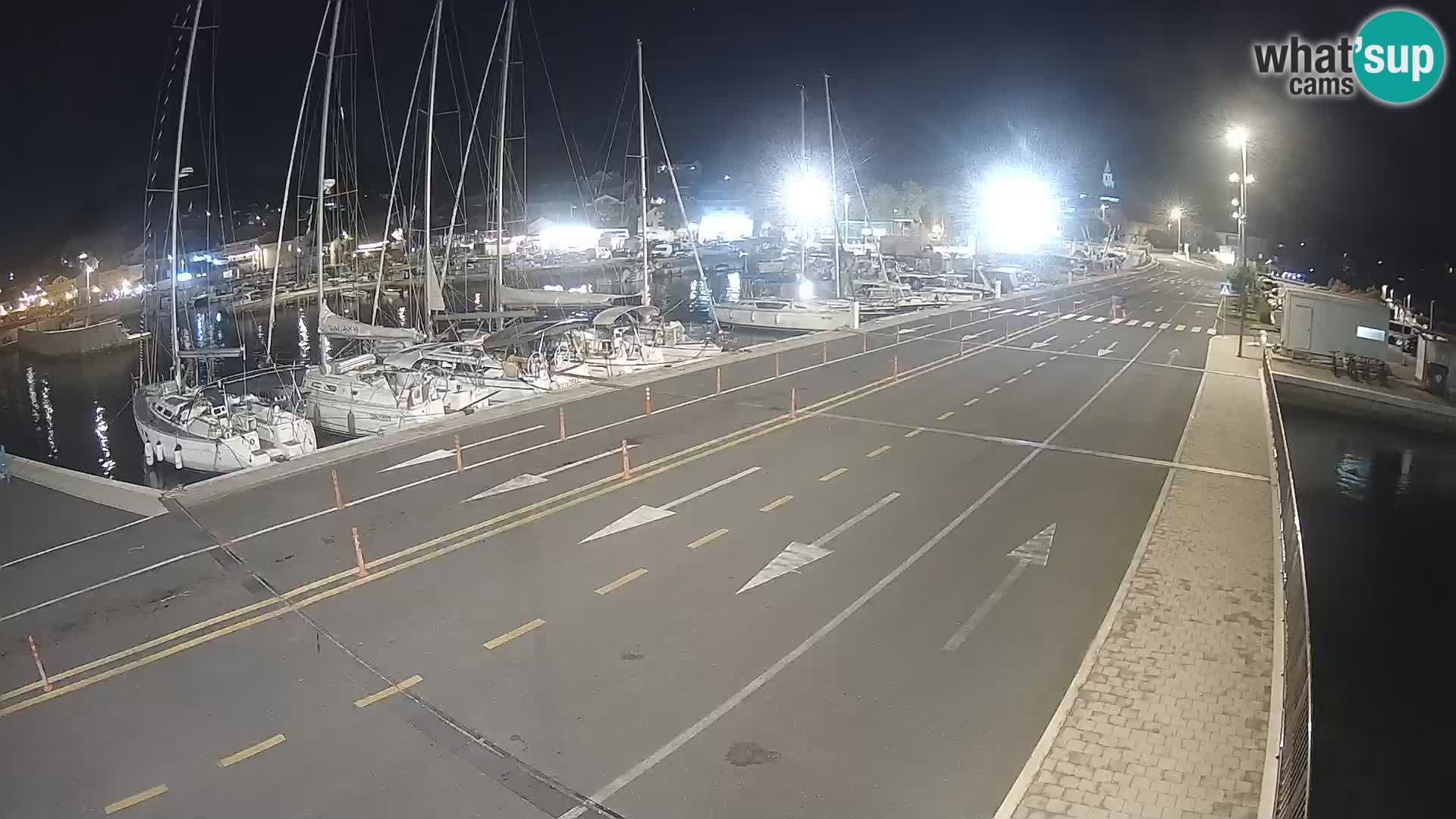 Dalmacia Tkon Transportar- webcams Croacia