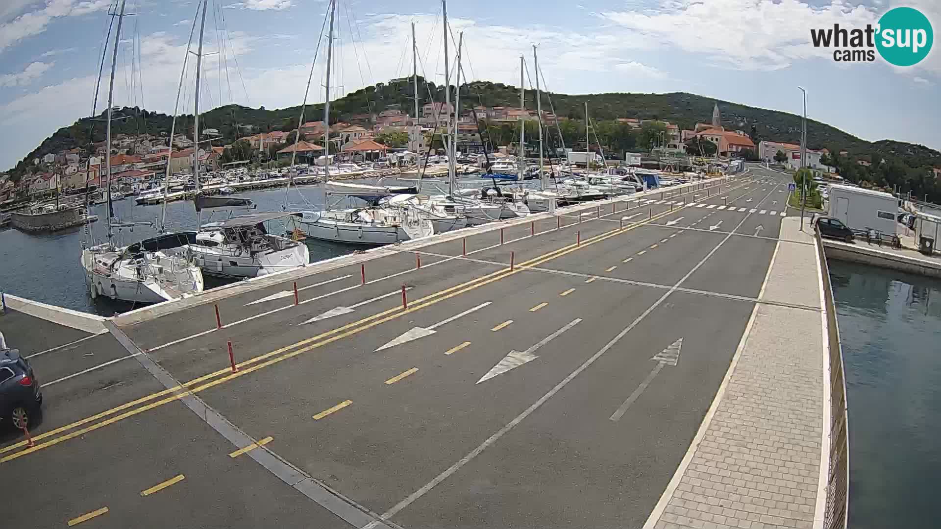 Dalmacija Trajekt Tkon – spletne kamere Hrvaška