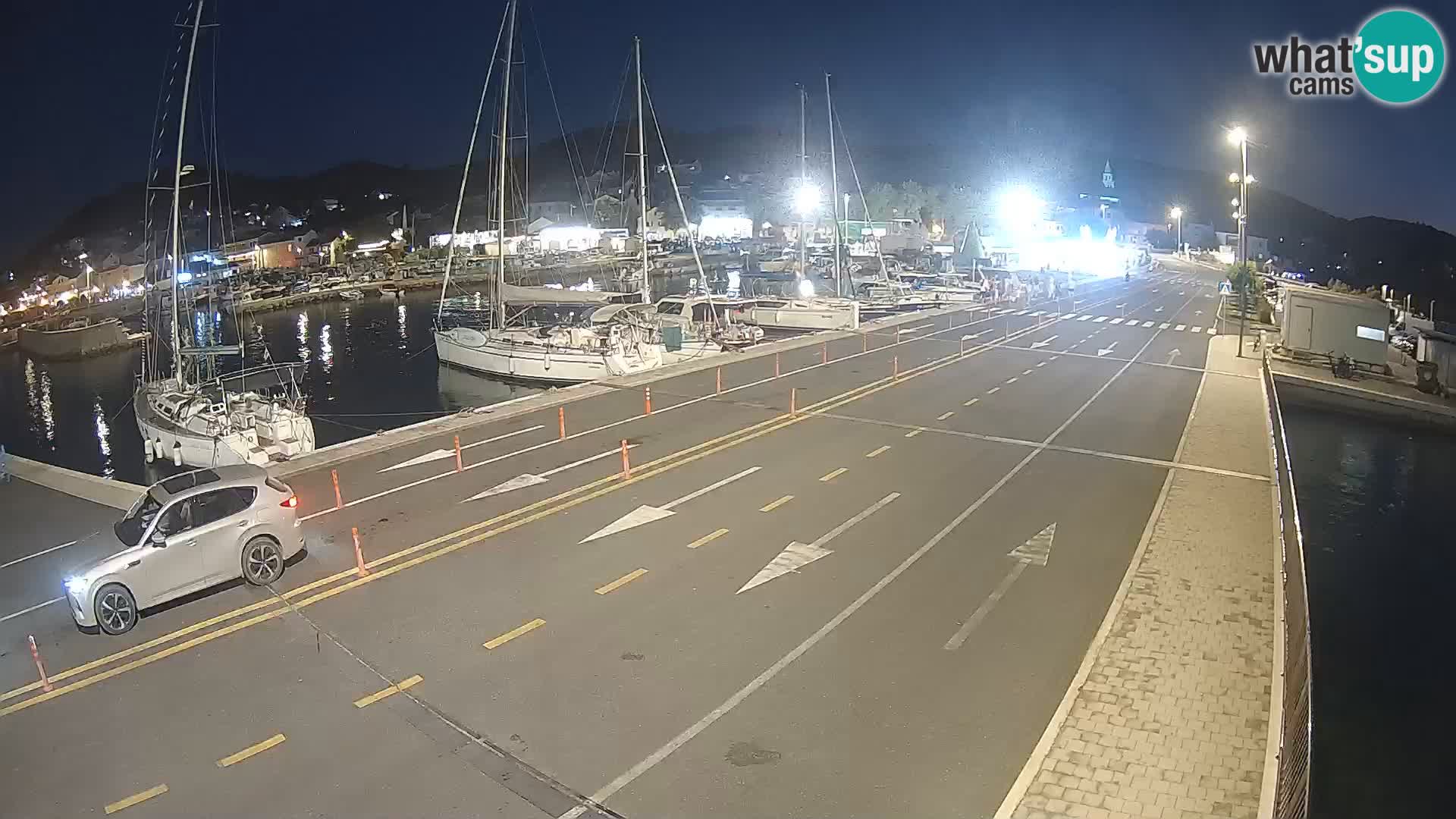 Dalmatie Tkon Traversier – webcams Croatie