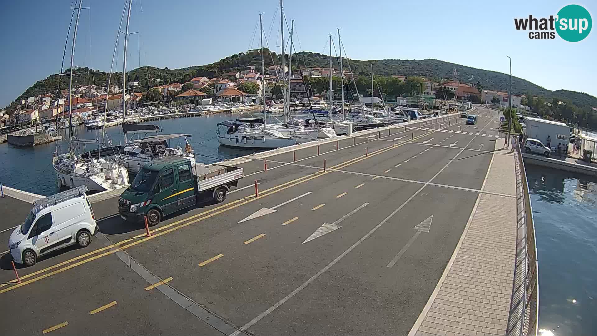 Dalmatia Tkon Ferry – webcams Croatia