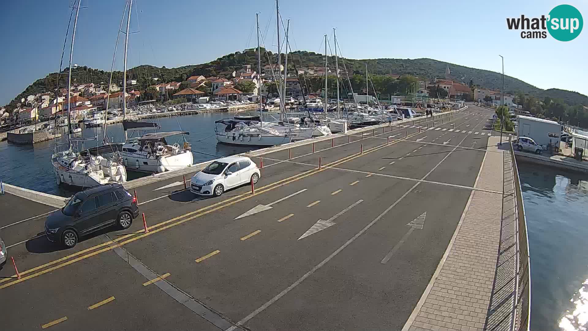 Dalmatia Tkon Ferry – webcams Croatia