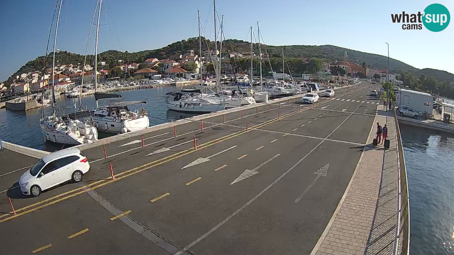 Trajekt Dalmacija Tkon – web kamere Hrvatska