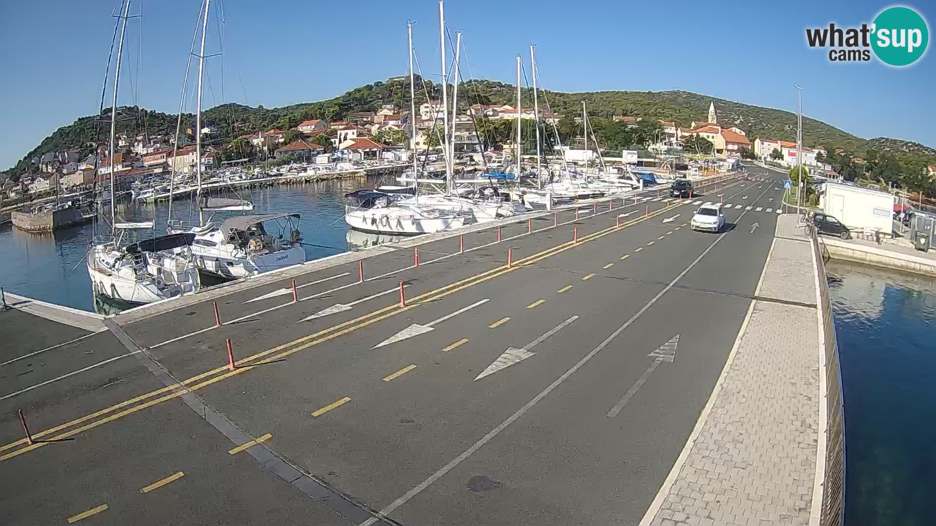 Dalmatia Tkon Ferry – webcams Croatia