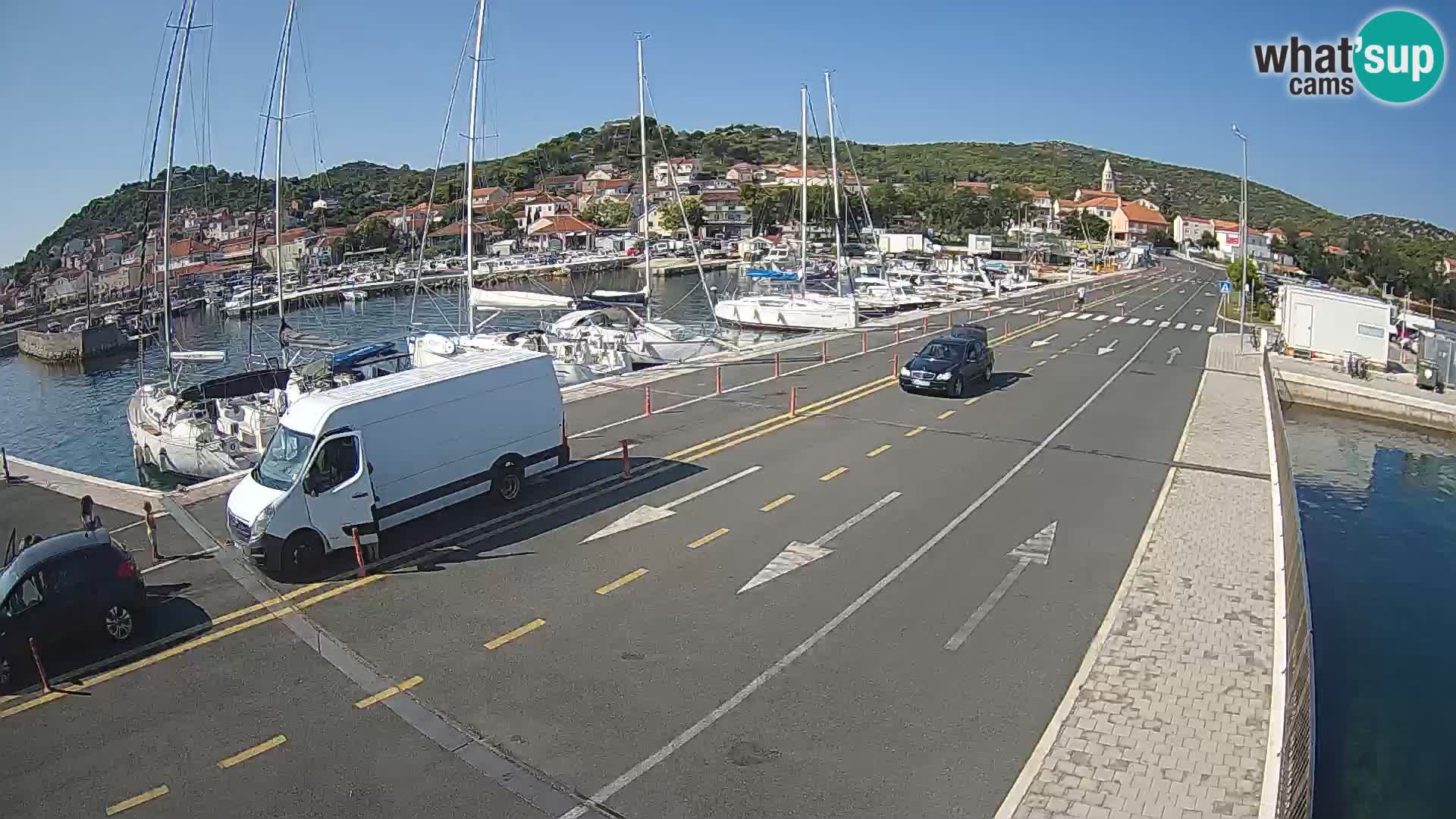 Dalmacija Trajekt Tkon – spletne kamere Hrvaška