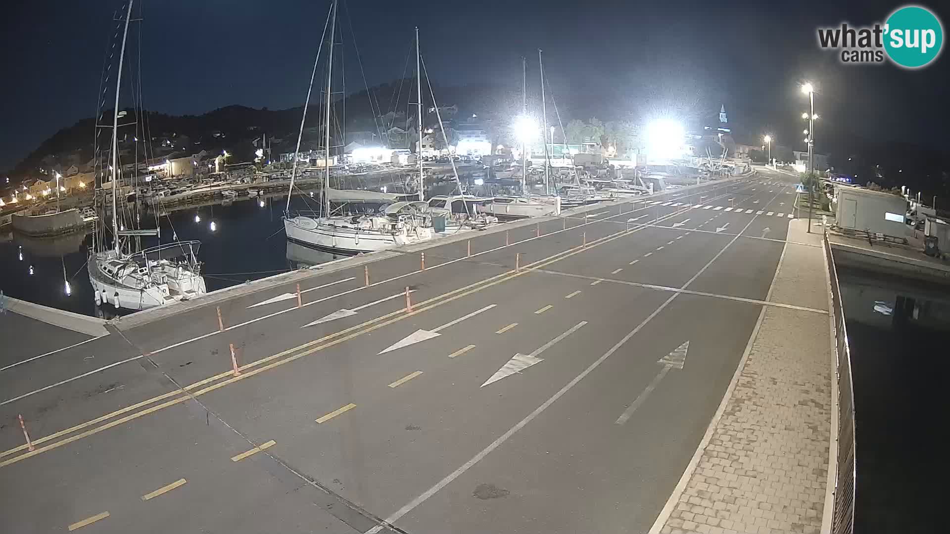 Dalmacia Tkon Transportar- webcams Croacia