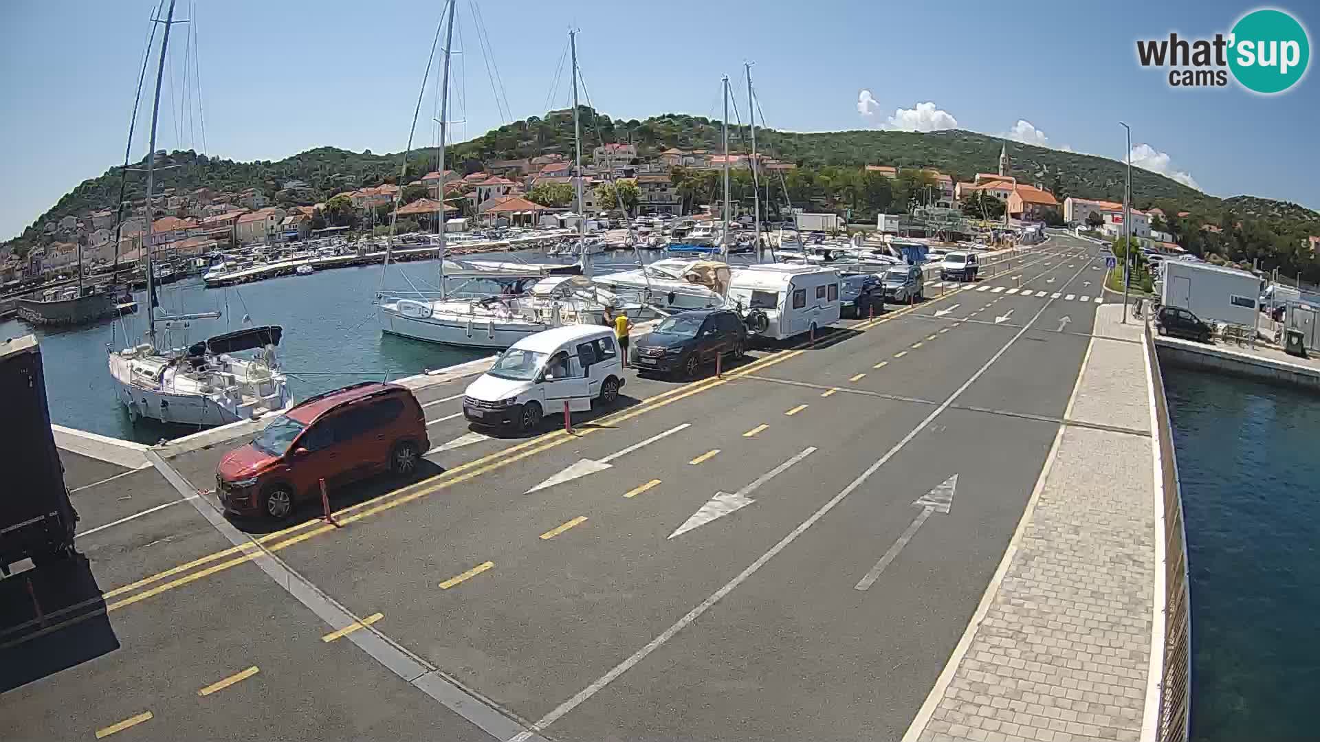 Dalmatia Tkon Ferry – webcams Croatia