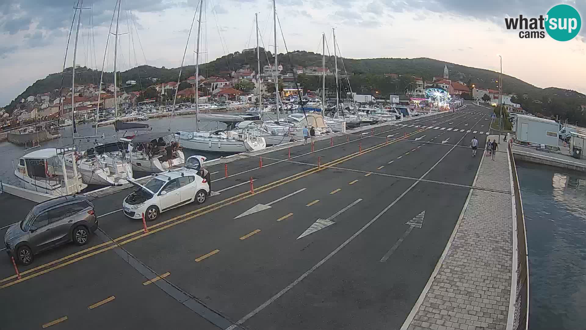 Trajekt Dalmacija Tkon – web kamere Hrvatska