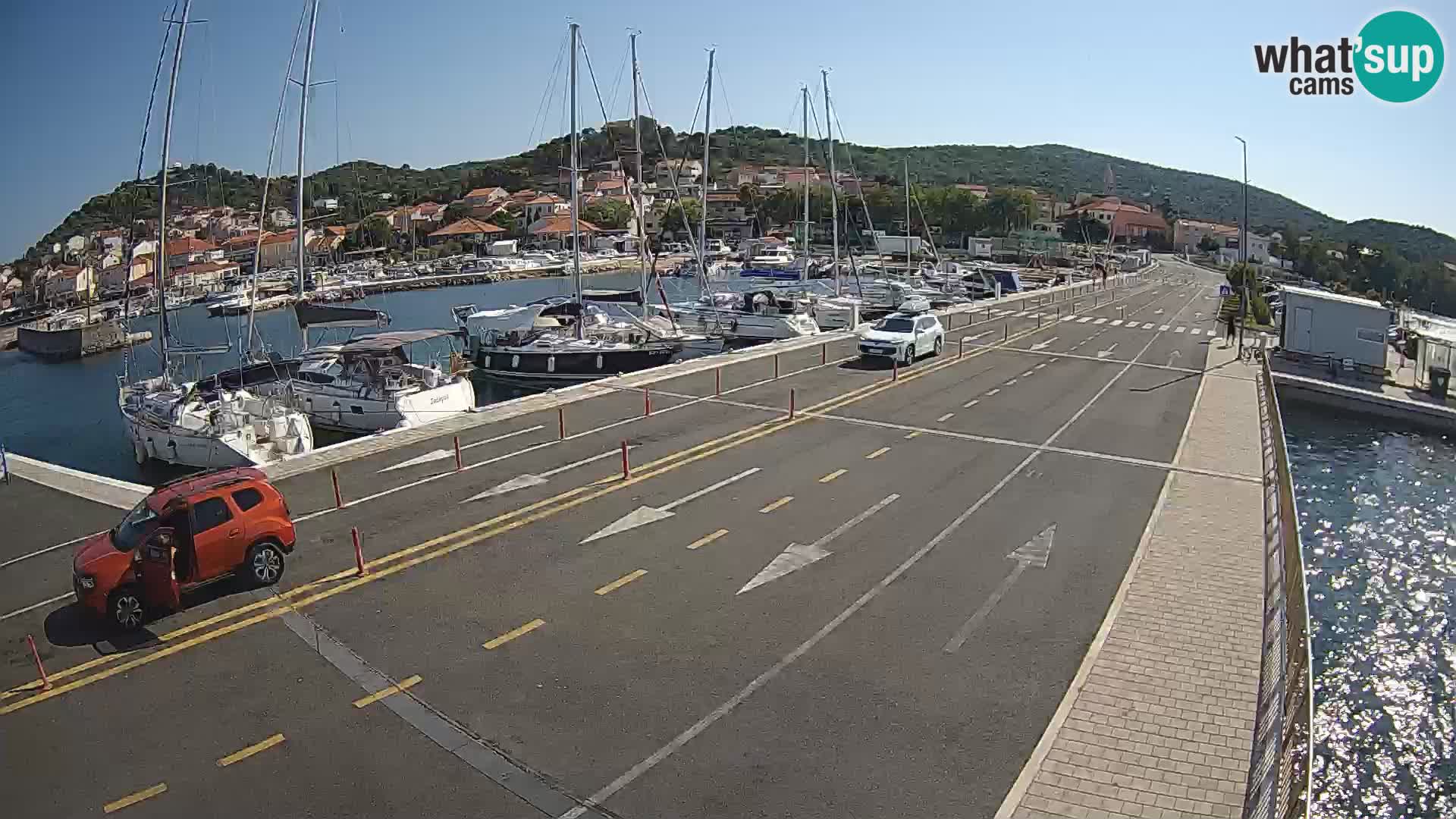 Dalmatia Tkon Ferry – webcams Croatia