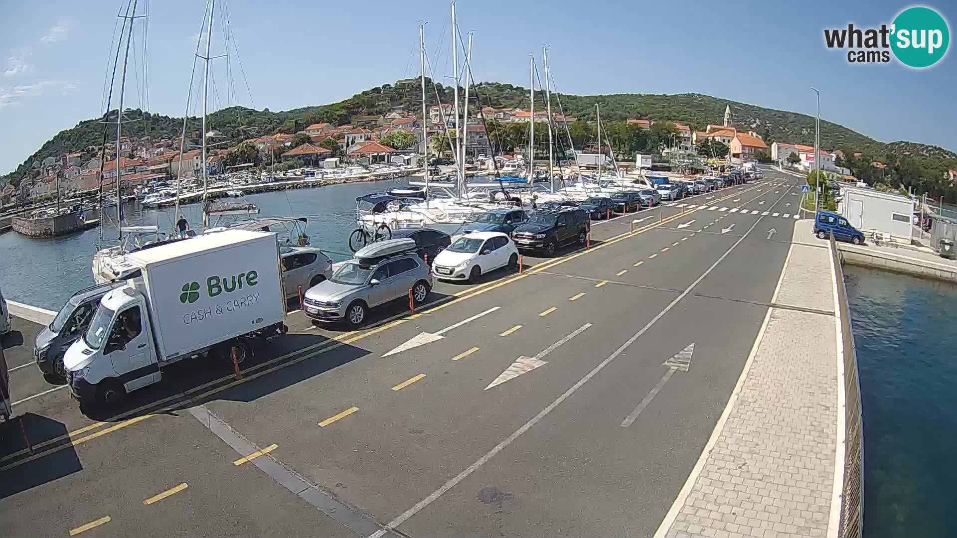 Dalmatia Tkon Ferry – webcams Croatia