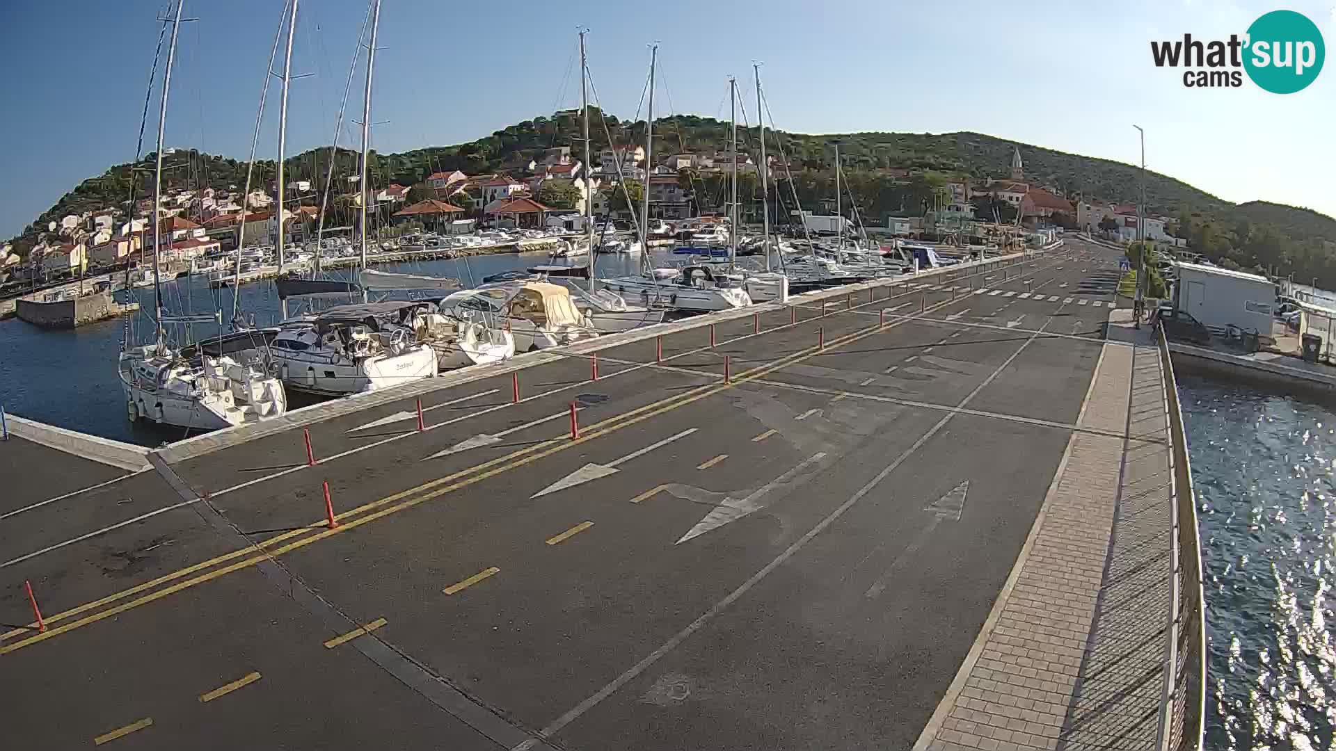 Dalmatia Tkon Ferry – webcams Croatia