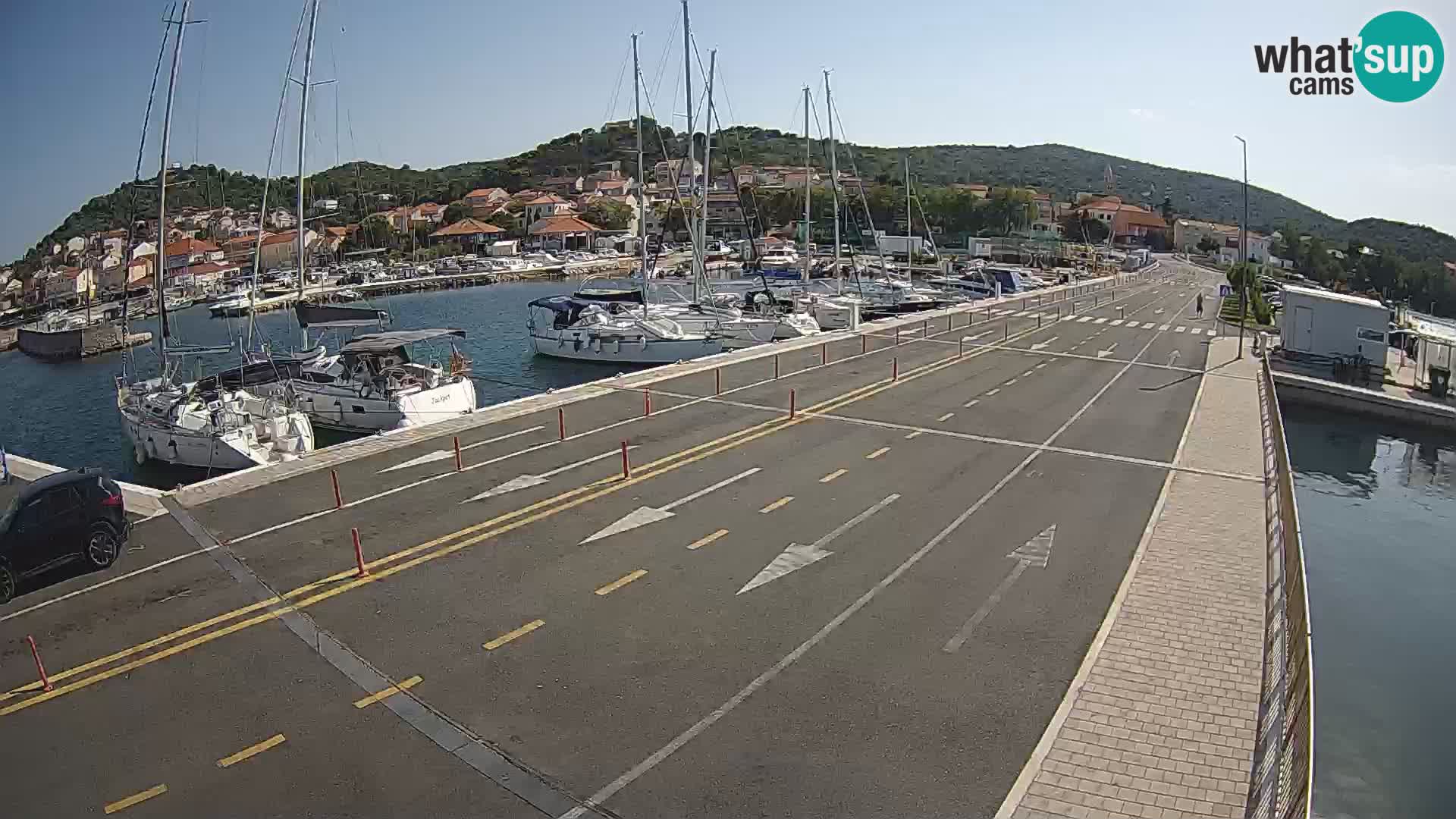 Dalmatia Tkon Ferry – webcams Croatia
