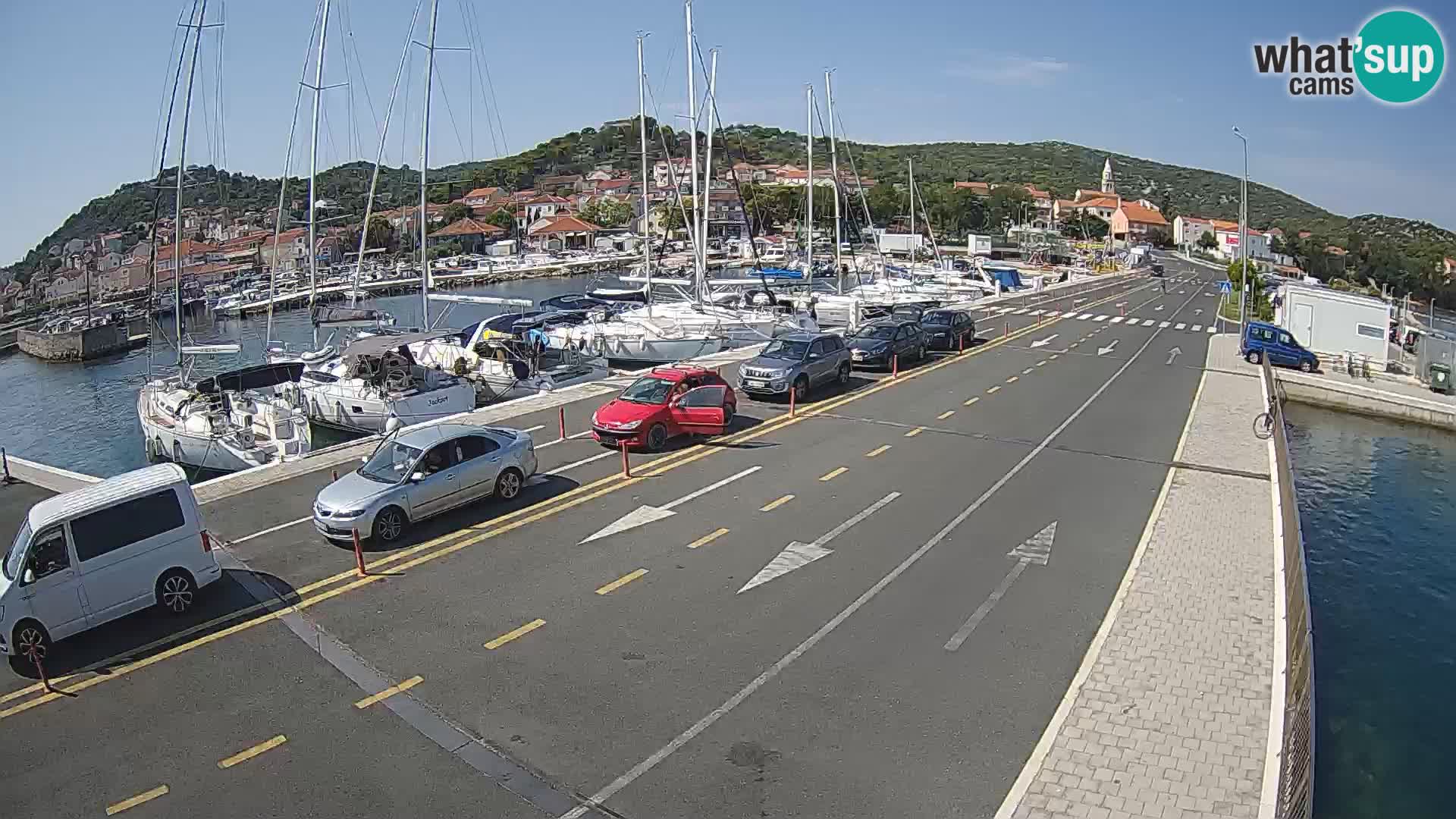 Dalmatia Tkon Ferry – webcams Croatia