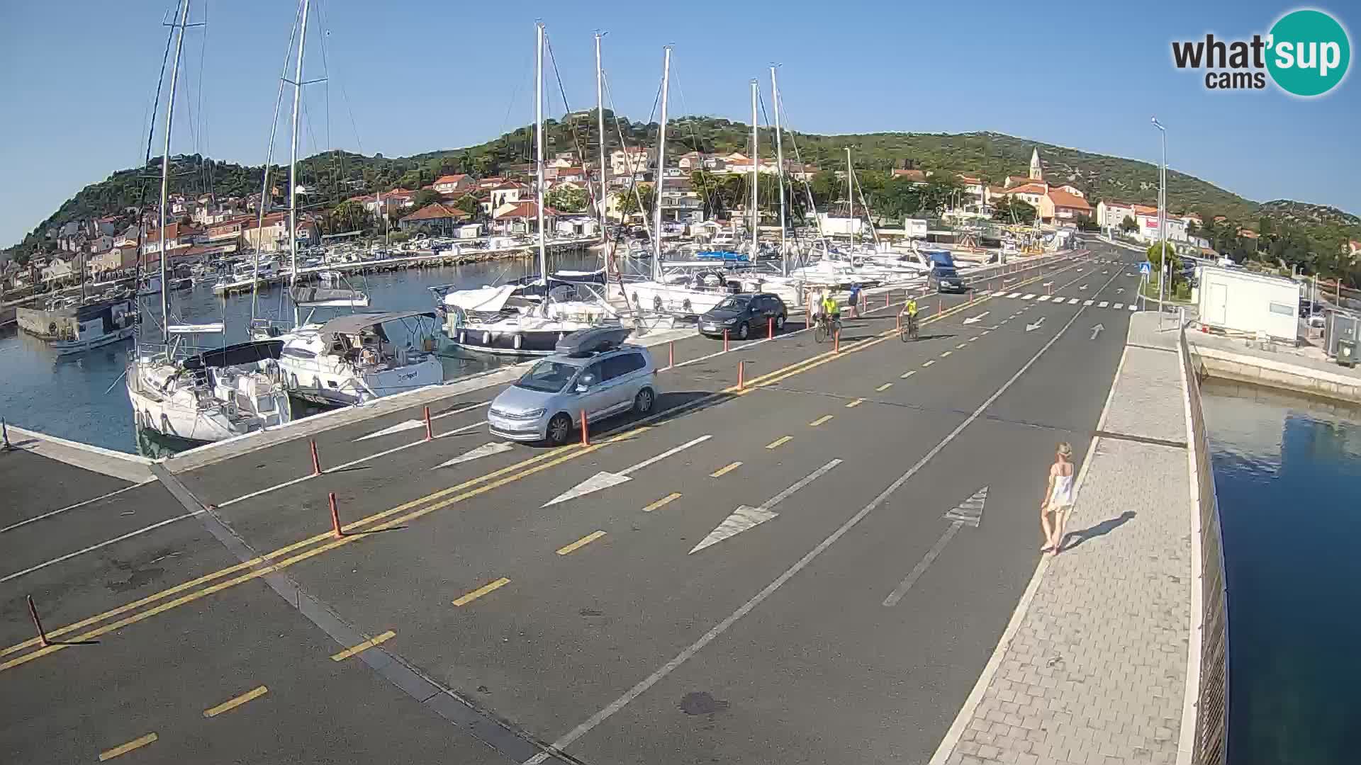 Dalmatia Tkon Ferry – webcams Croatia