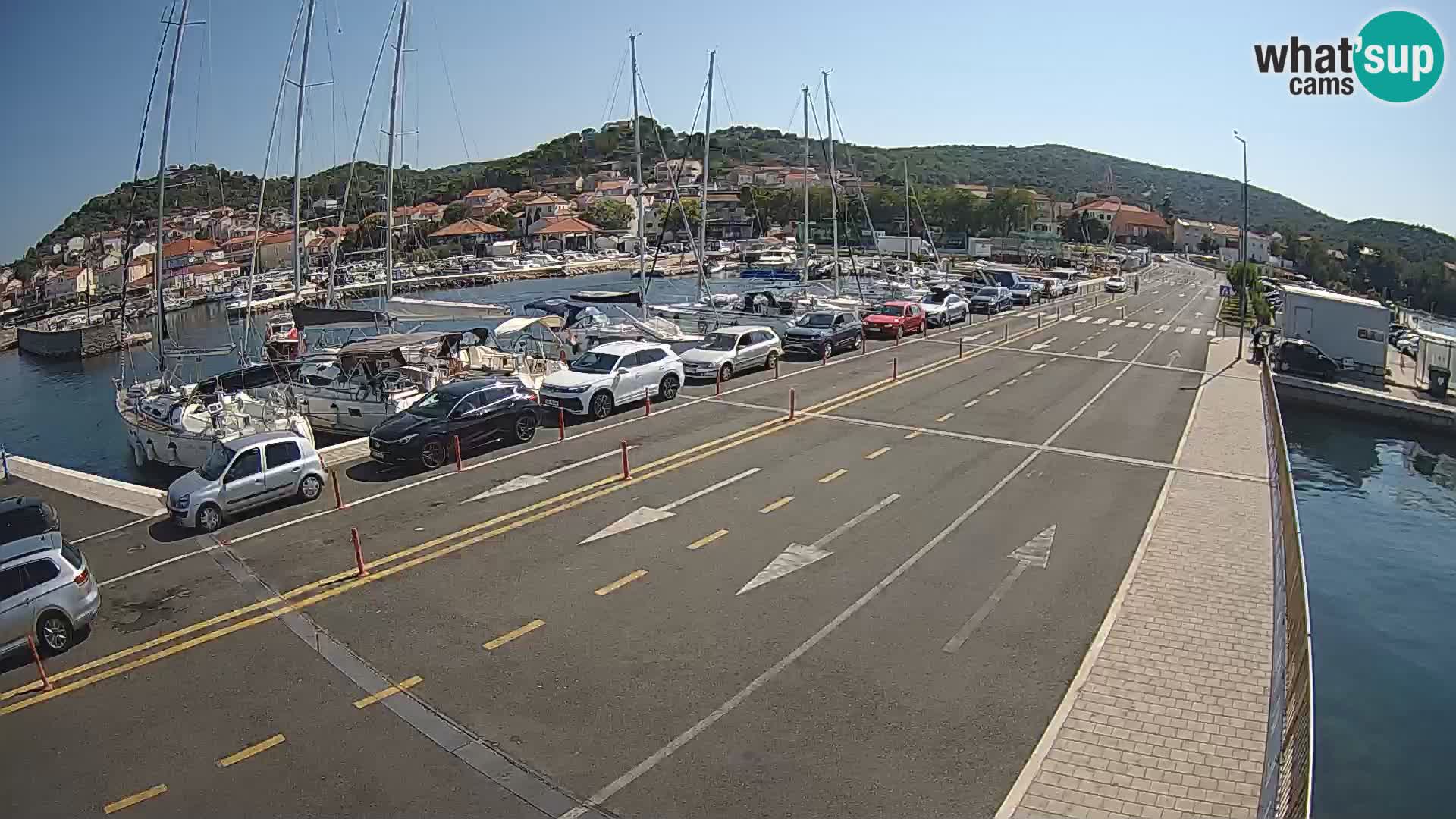 Dalmatia Tkon Ferry – webcams Croatia